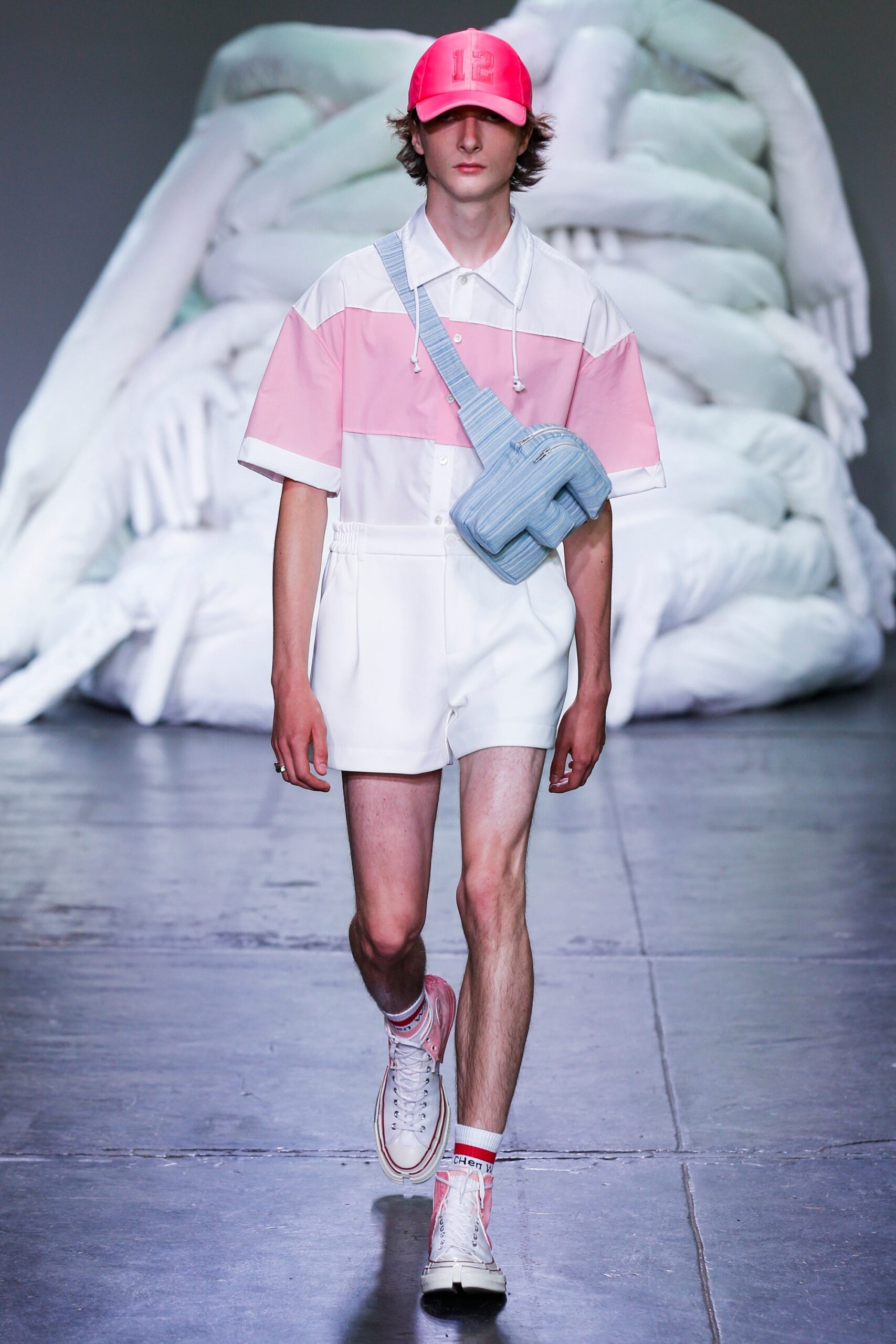 Feng Chen Wang S/S 19 Menswear Look 12