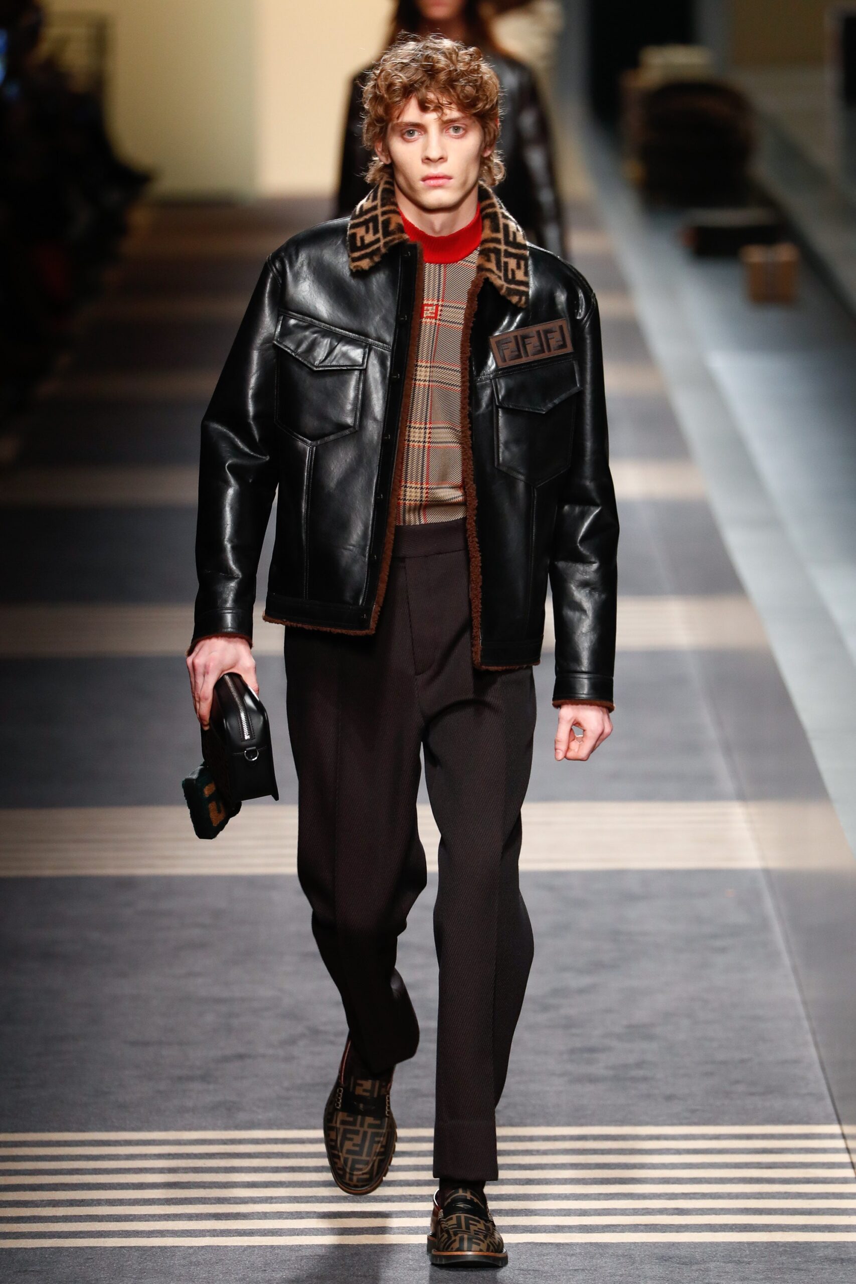 Fendi F/W 18 Menswear Look 1