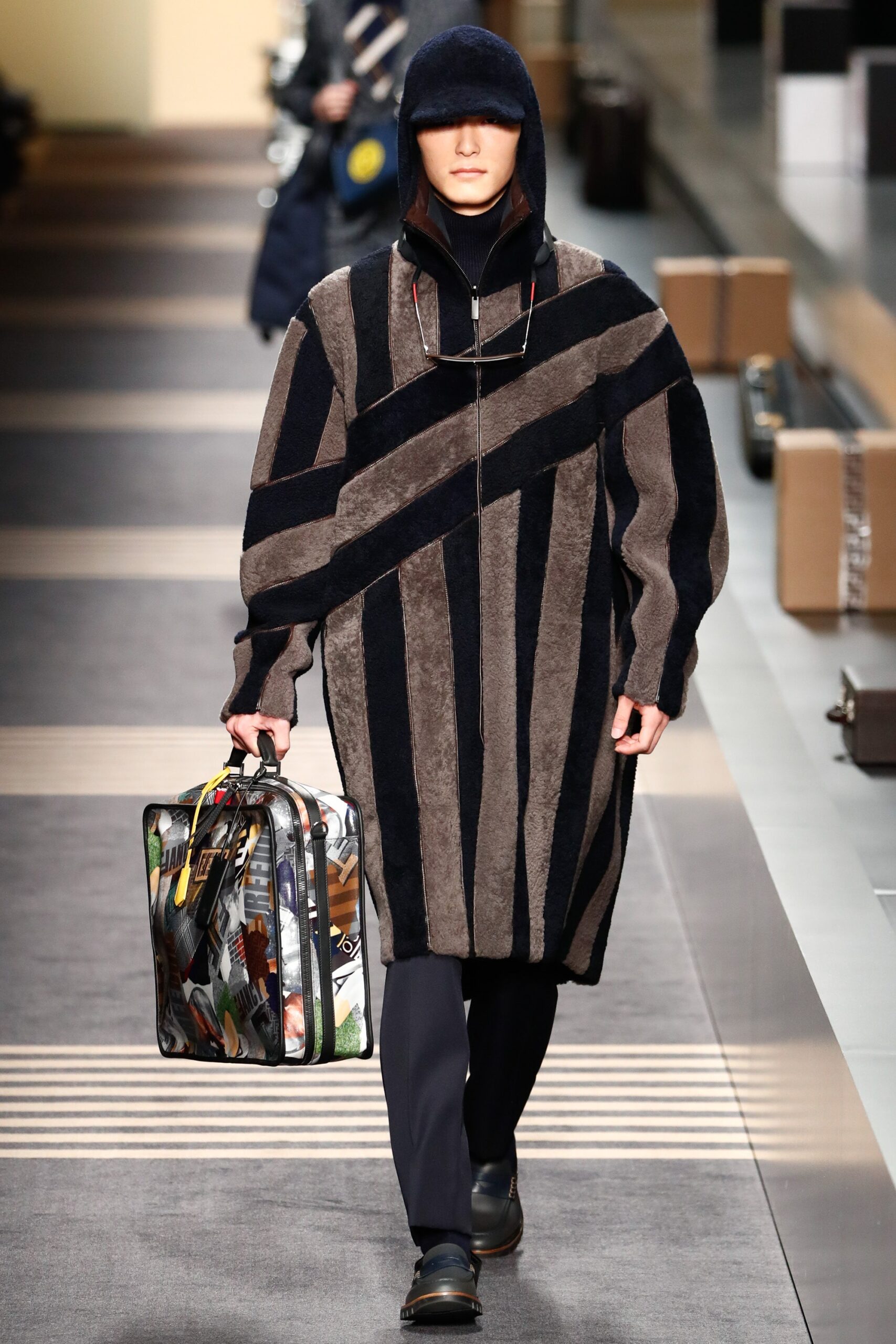Fendi F/W 18 Menswear Look 13