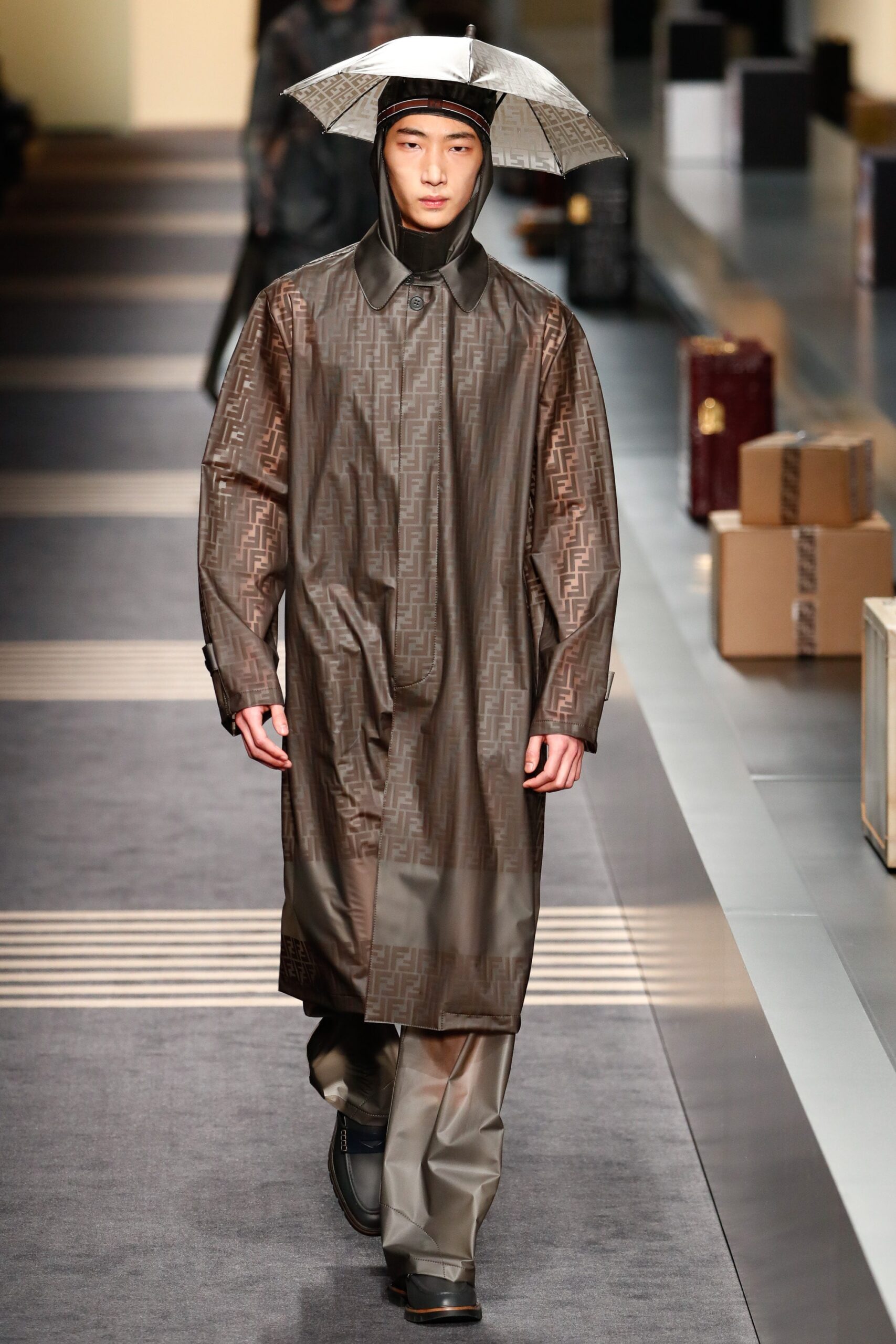 Fendi F/W 18 Menswear Look 21