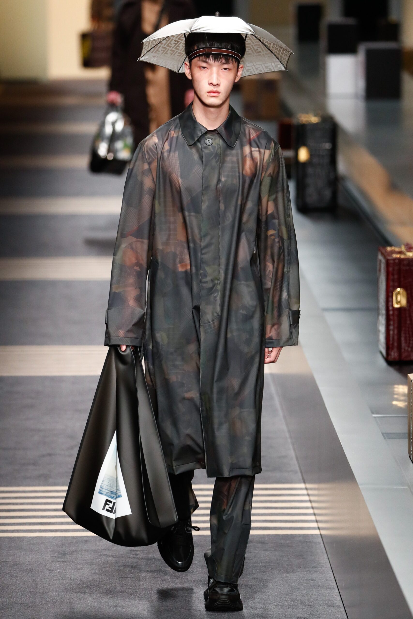 Fendi F/W 18 Menswear Look 22
