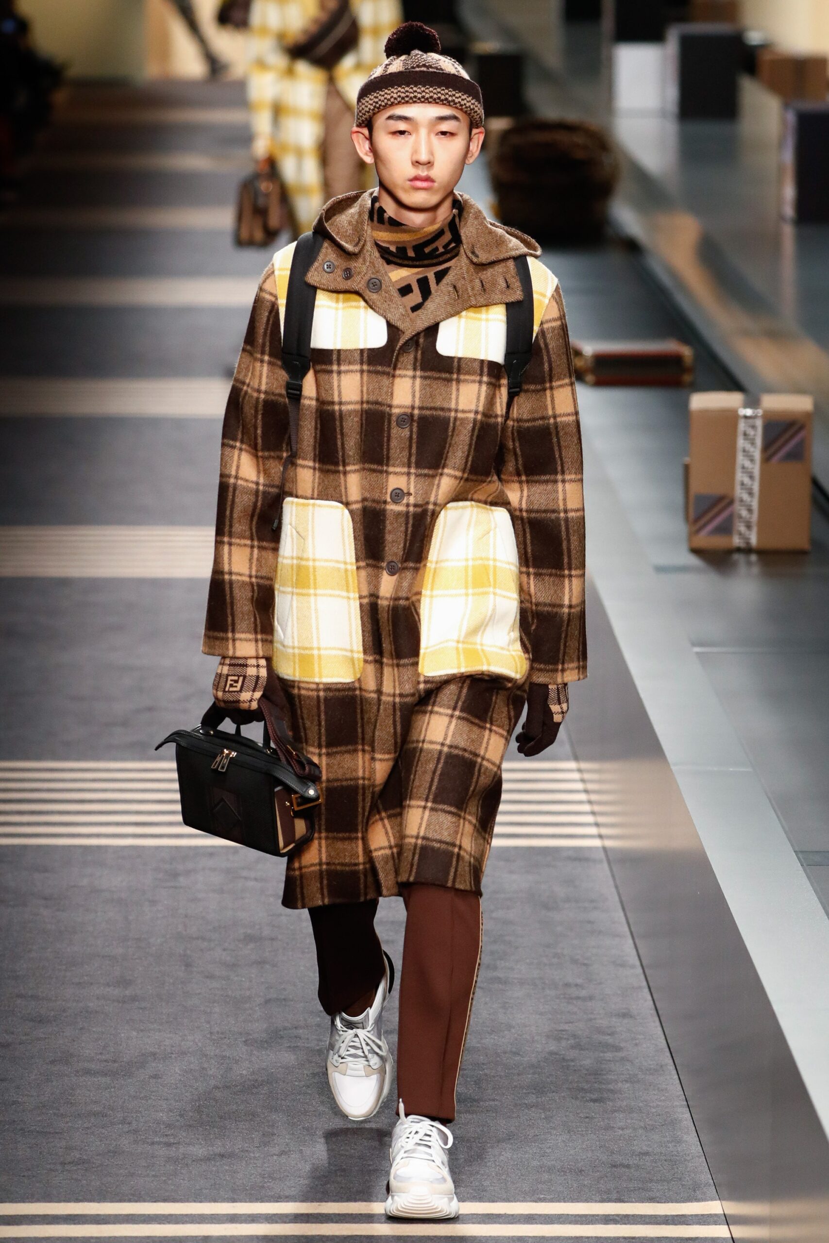 Fendi F/W 18 Menswear Look 26