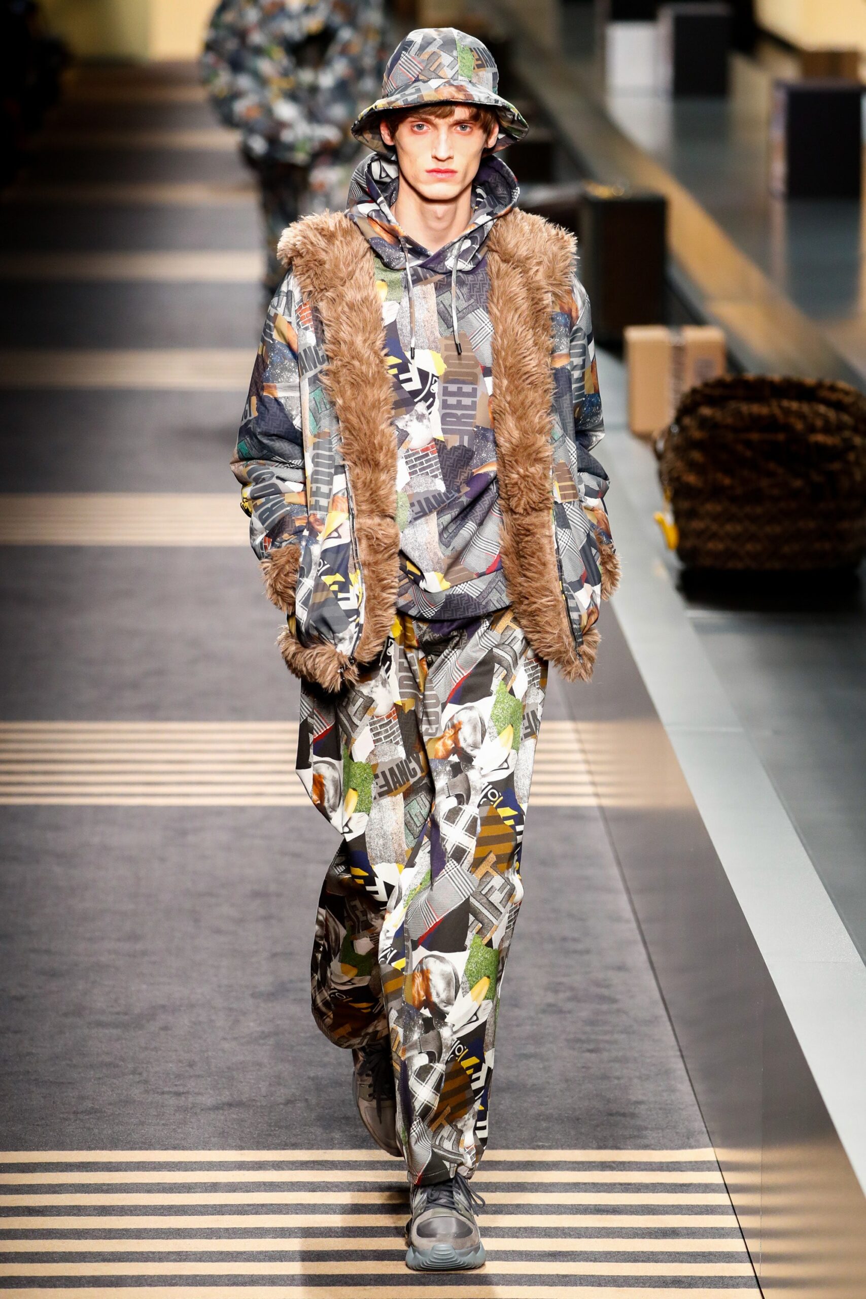 Fendi F/W 18 Menswear Look 29