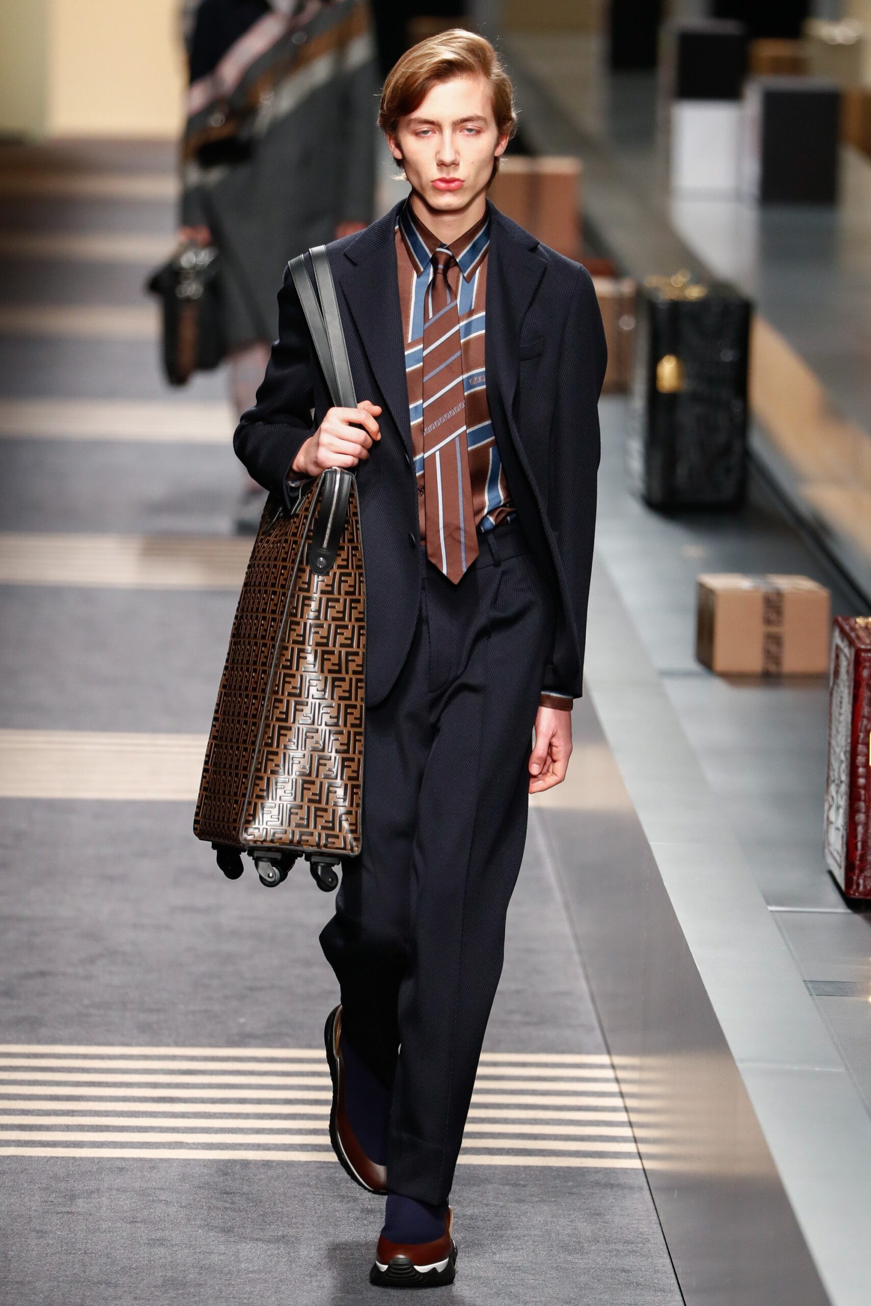 Fendi F/W 18 Menswear Look 48