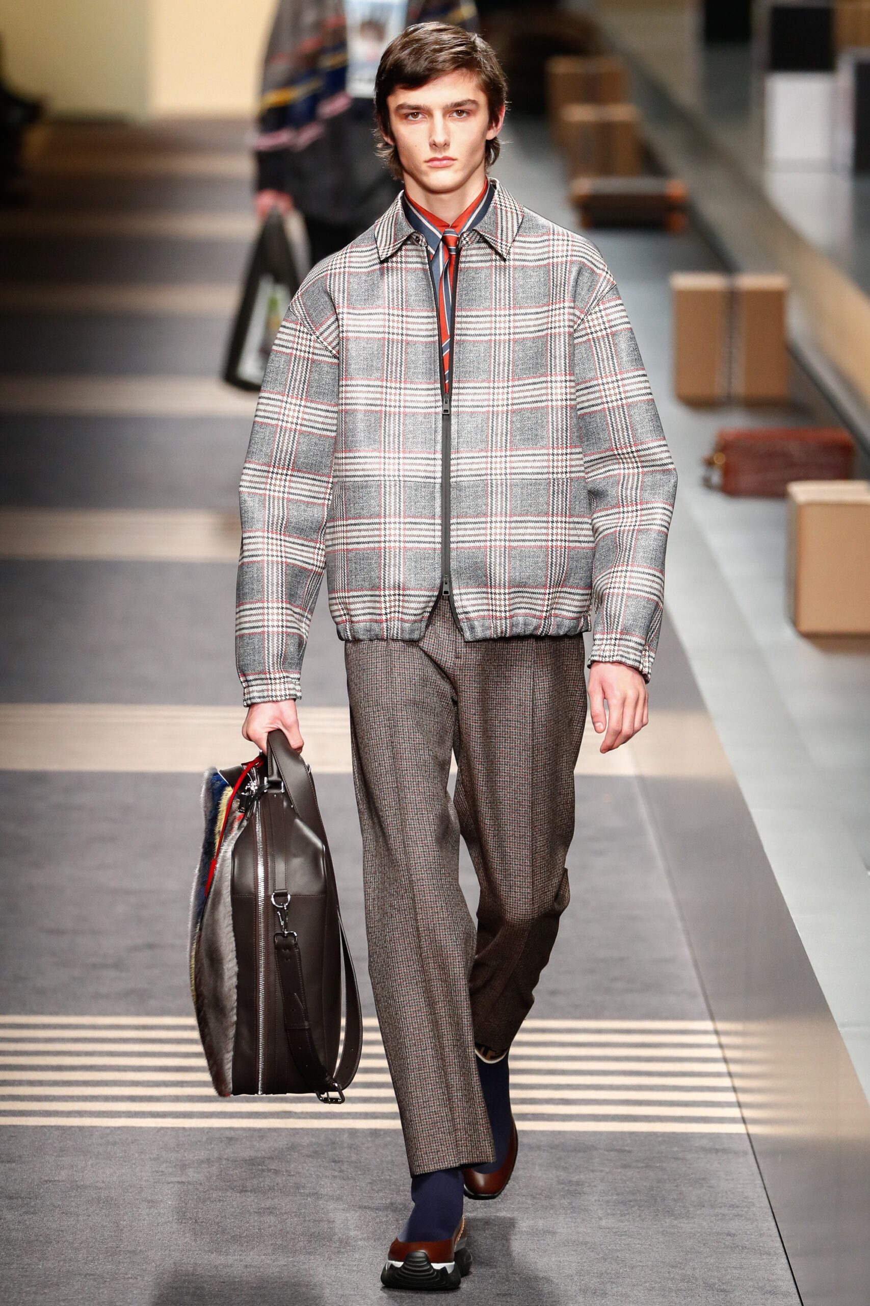 Fendi F/W 18 Menswear Look 50