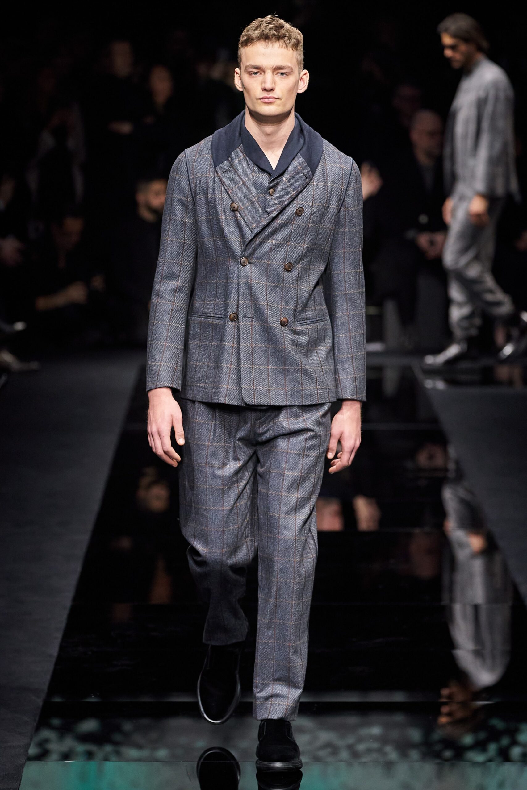 Giorgio Armani F/W 20 Menswear Look 1