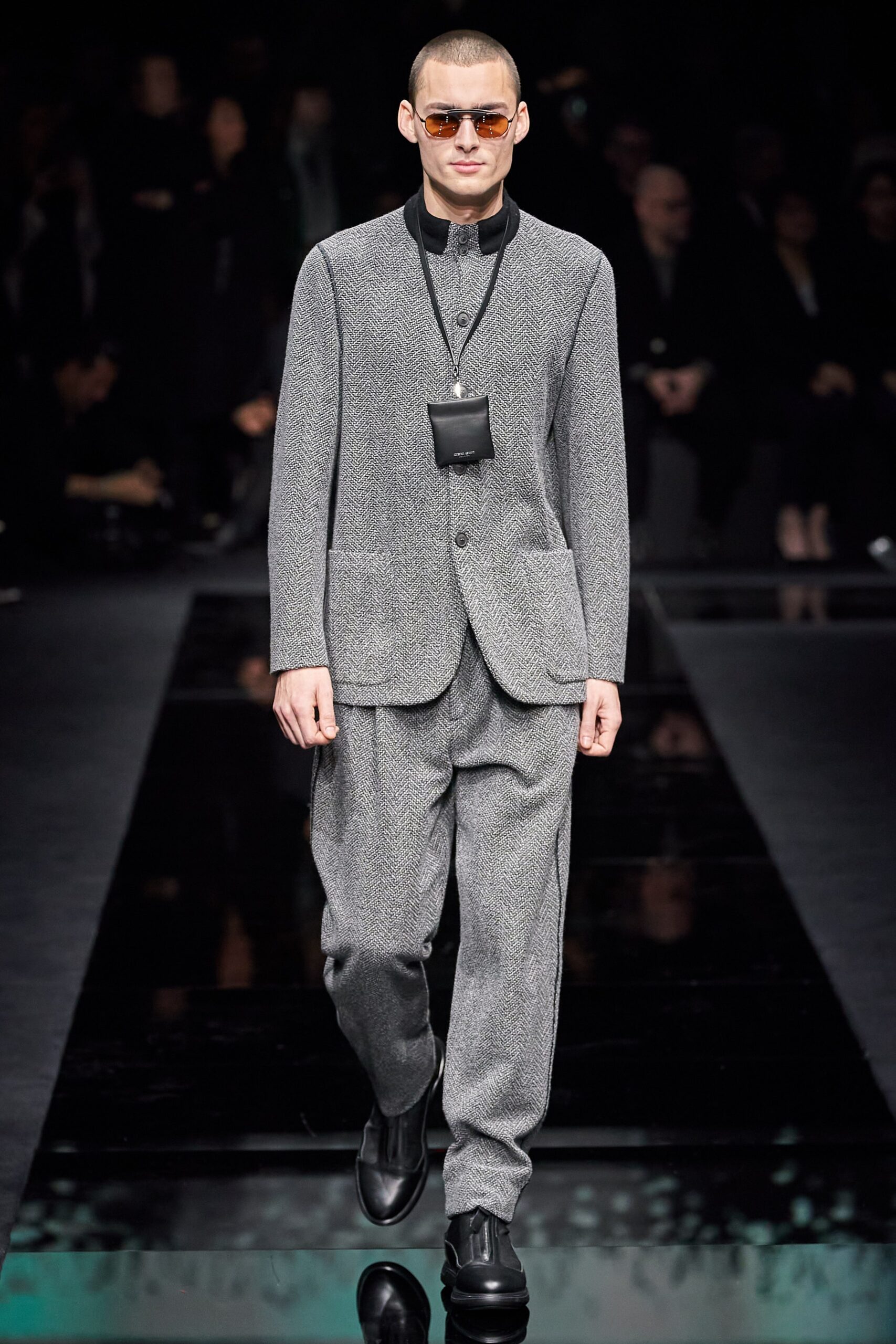 Giorgio Armani F/W 20 Menswear Look 3