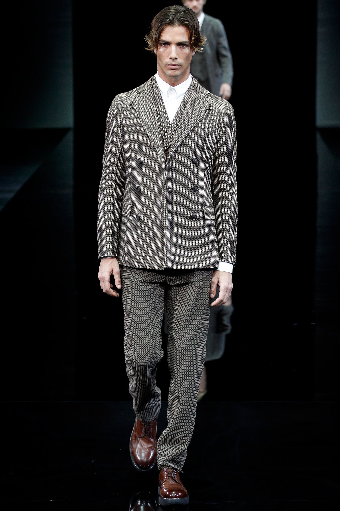 Giorgio Armani F/W 14 Menswear Look 1