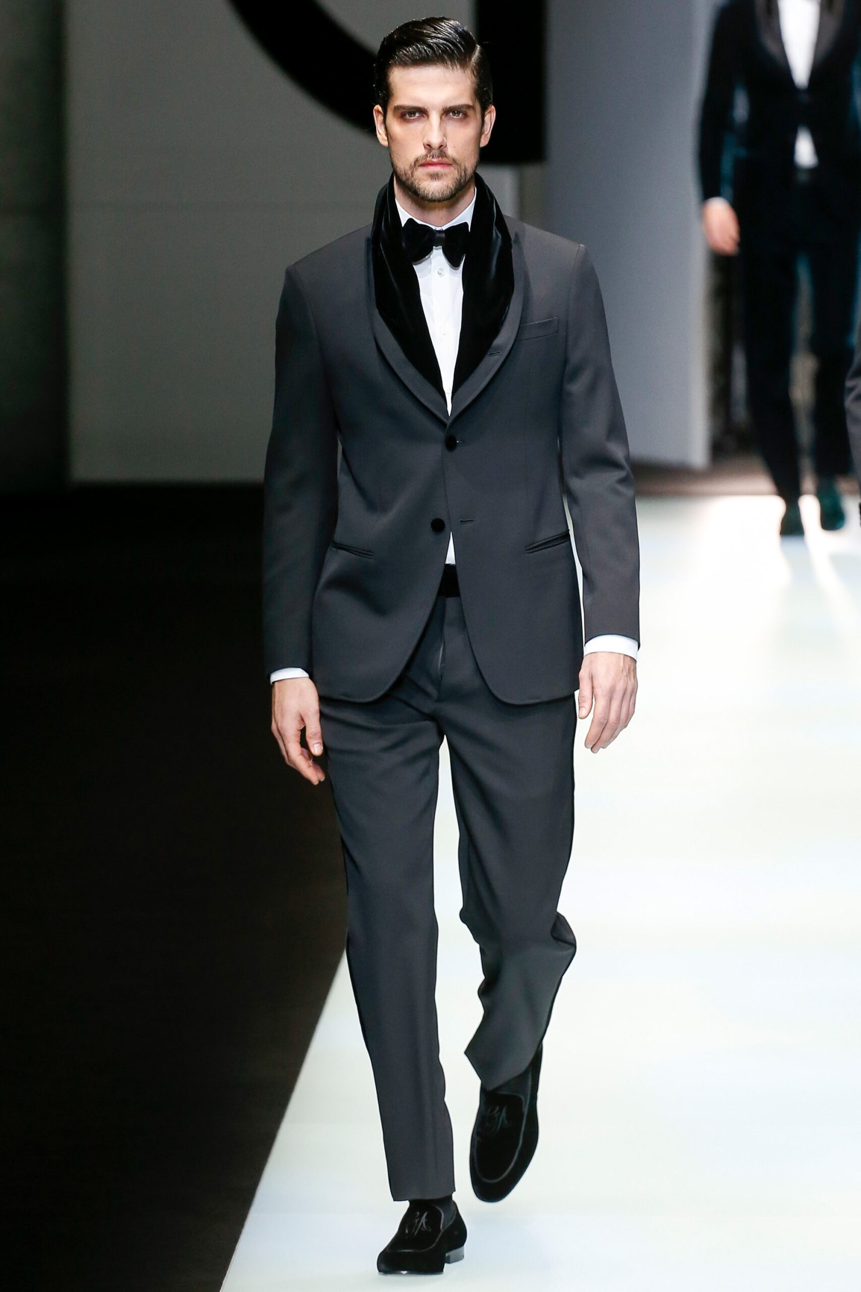 Giorgio Armani F/W 18 Menswear Look 1