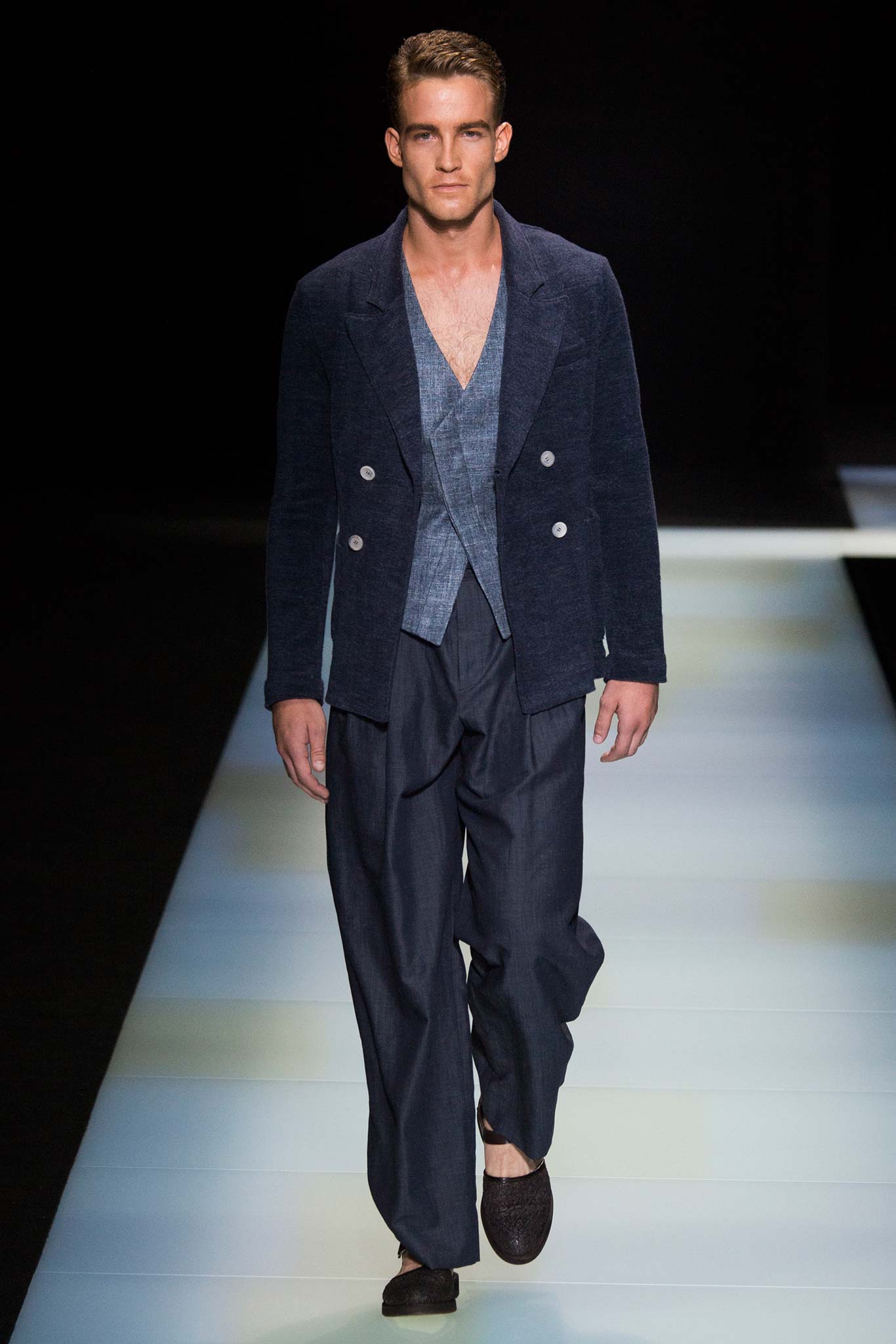 Giorgio Armani S/S 16 Menswear Look 3
