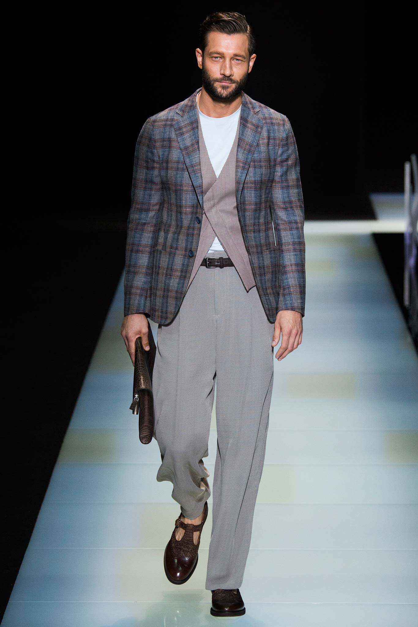 Giorgio Armani S/S 16 Menswear Look 5