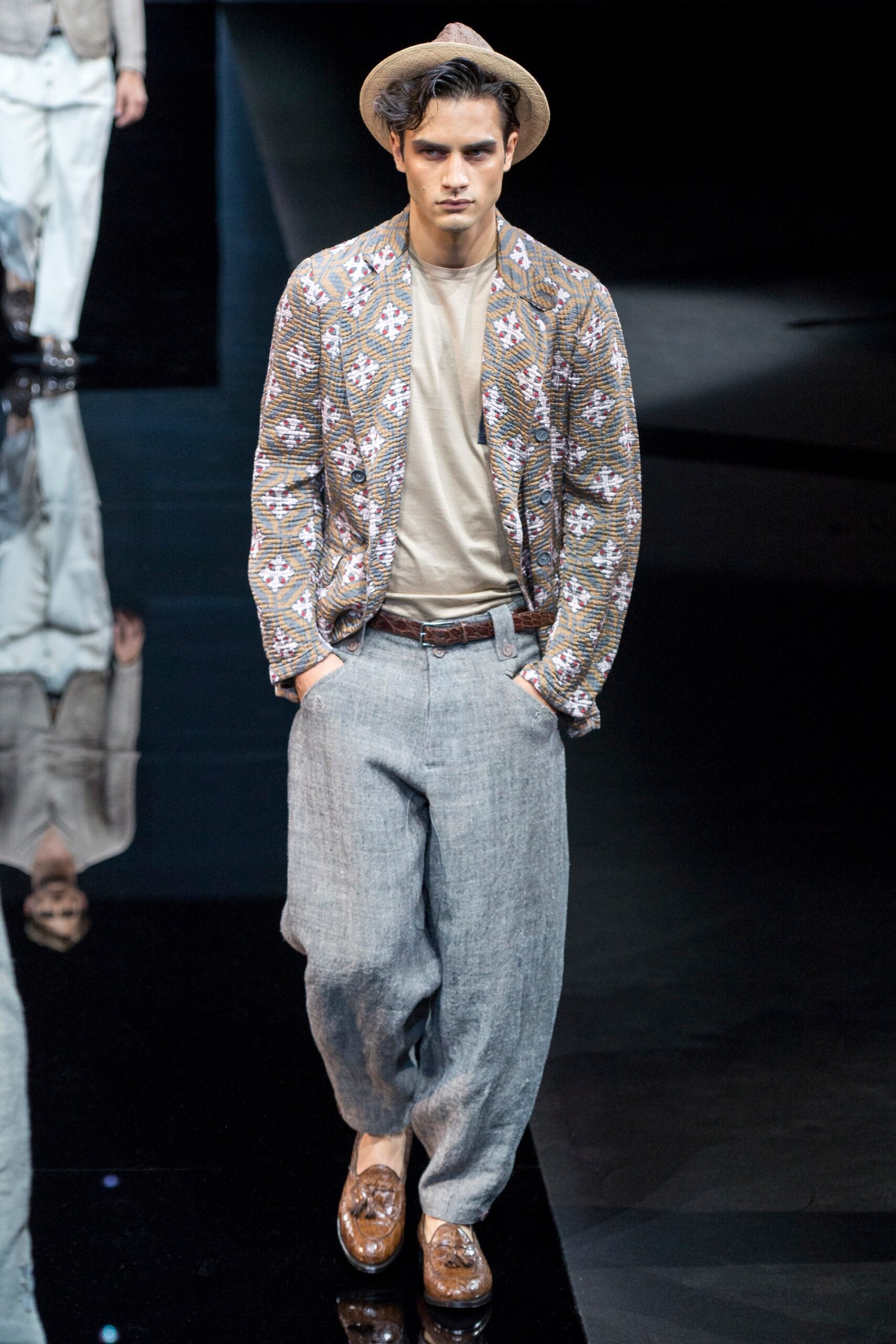 Giorgio Armani S/S 17 Menswear Look 3