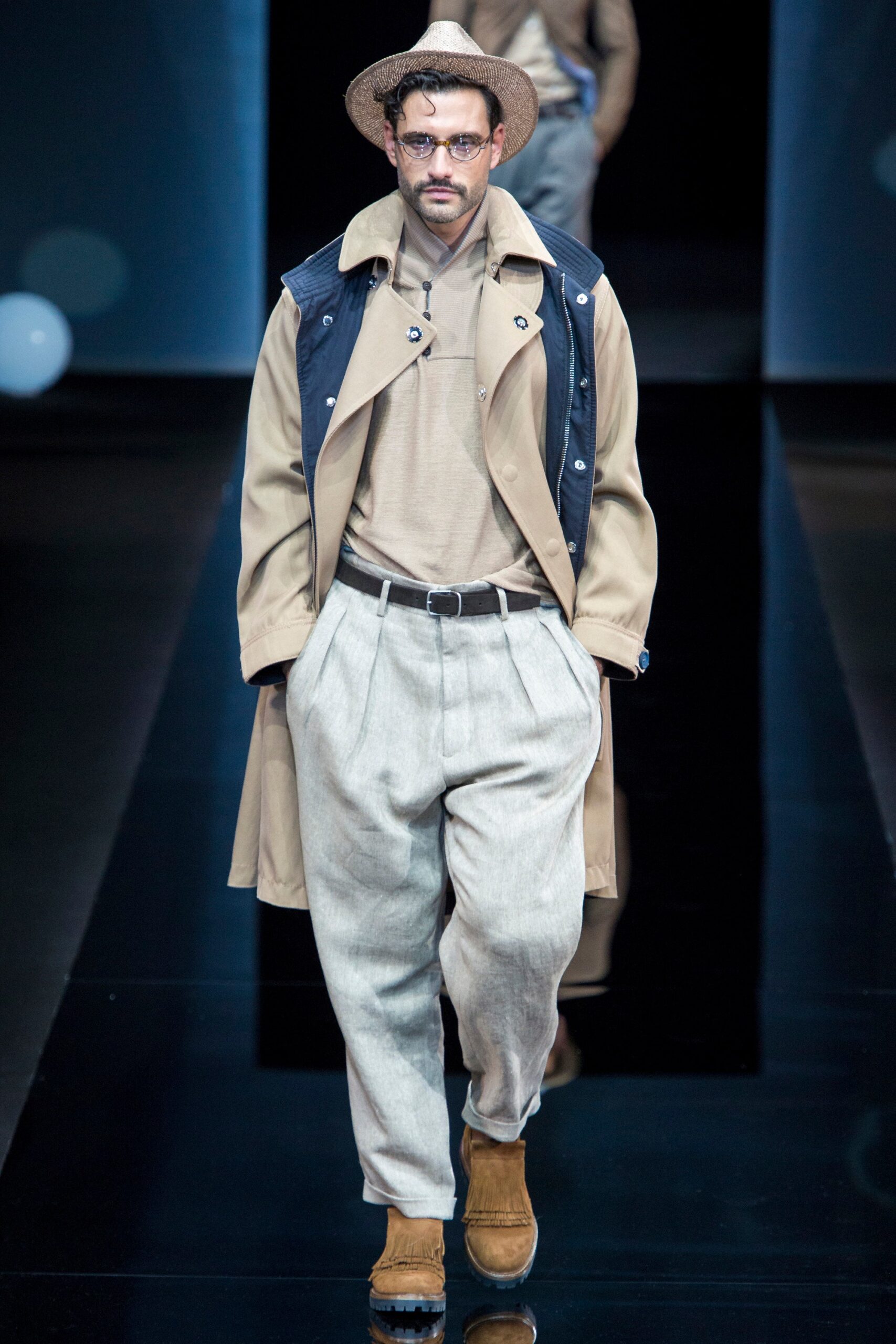 Giorgio Armani S/S 17 Menswear Look 4