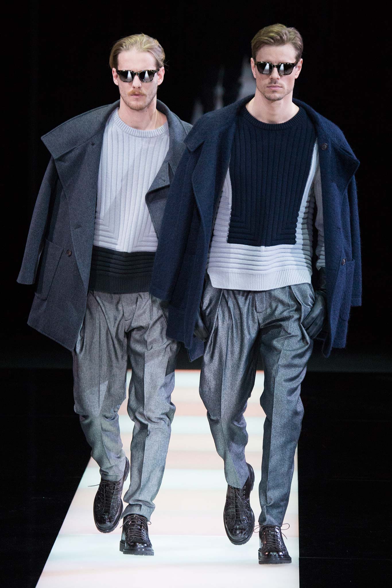 Giorgio Armani F/W 15 Menswear Look 2