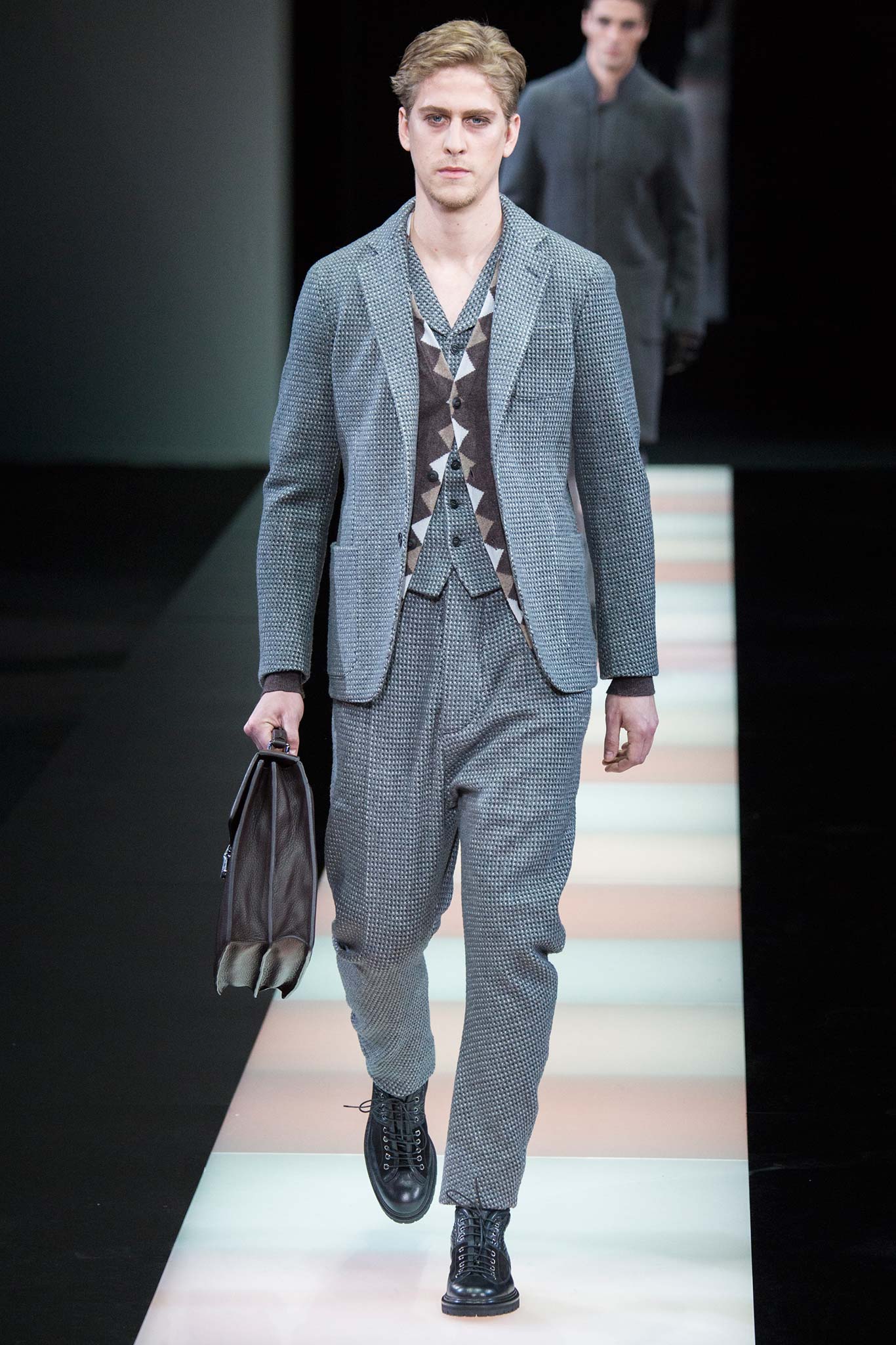 Giorgio Armani F/W 15 Menswear Look 9