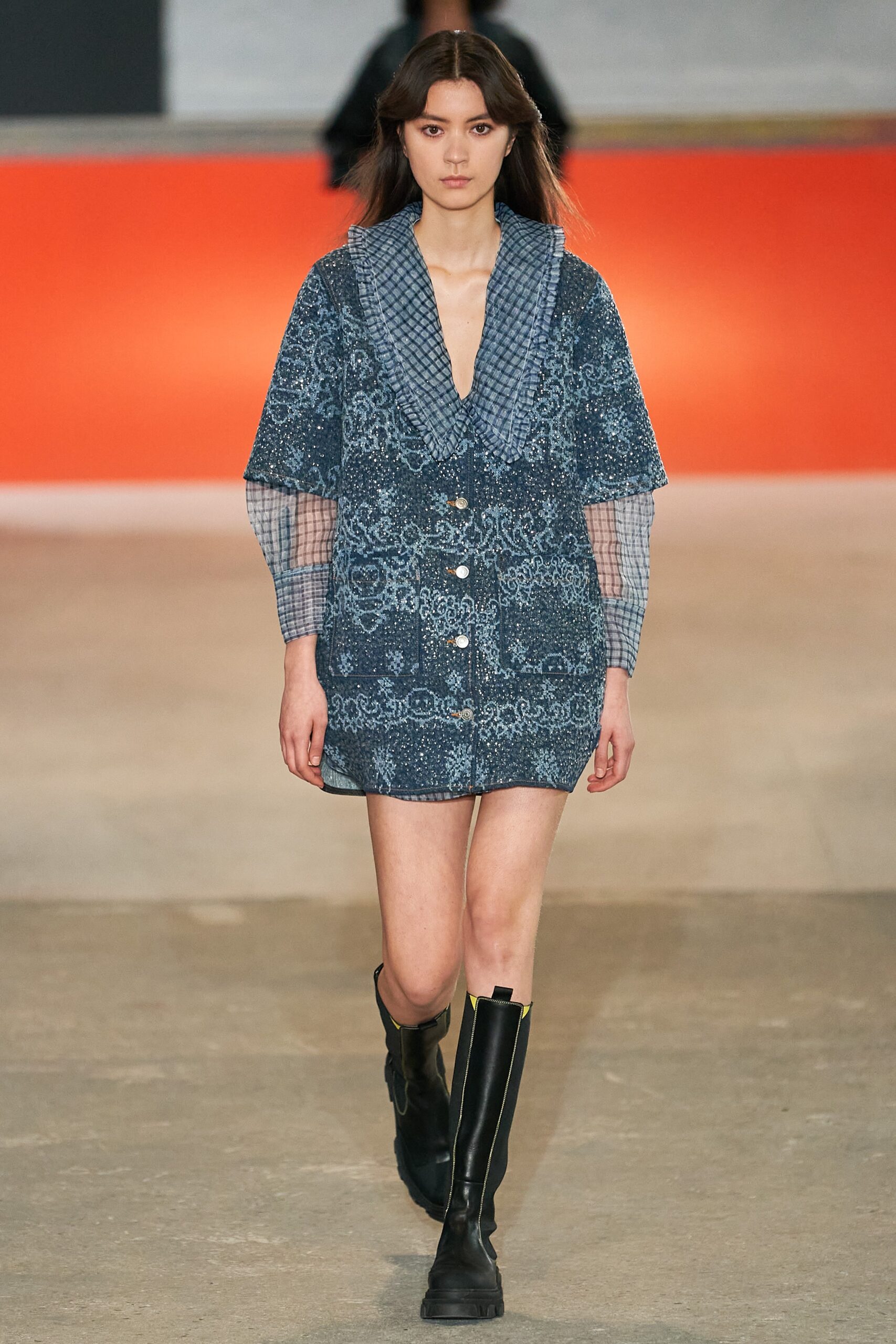 Ganni Copenhagen F/W 20 Look 10