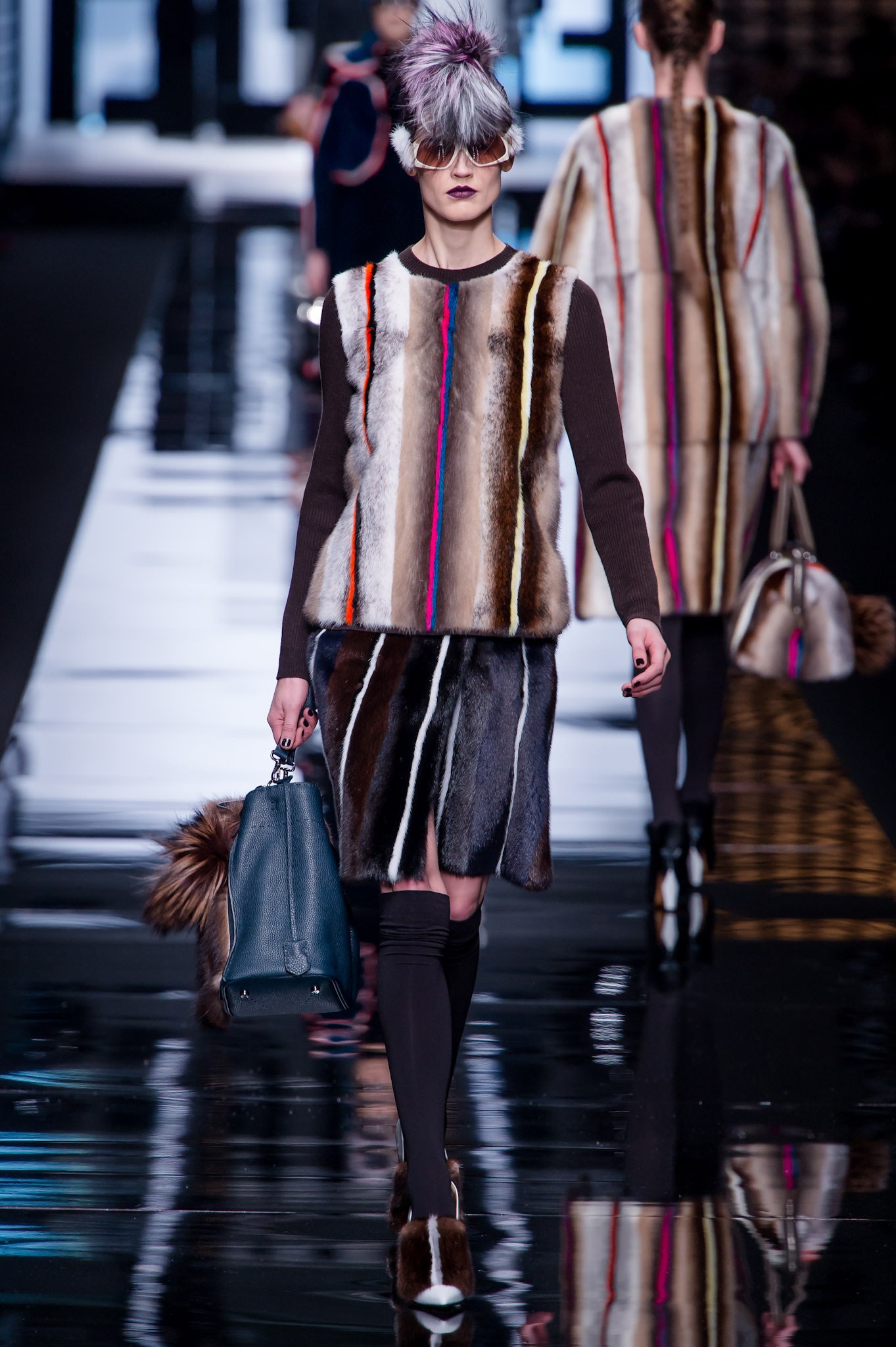 Fendi F/W 13 Look 2