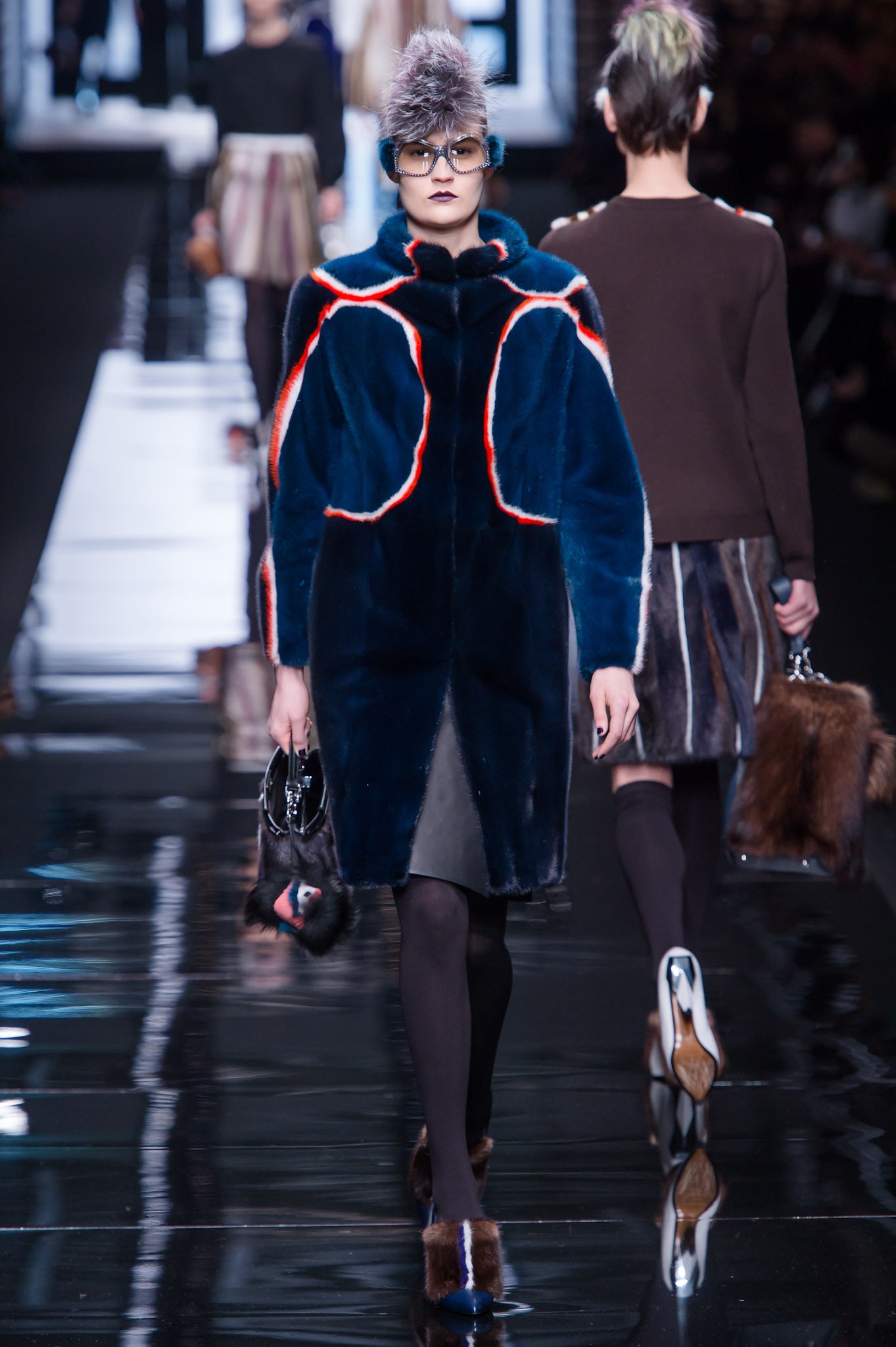 Fendi F/W 13 Look 3