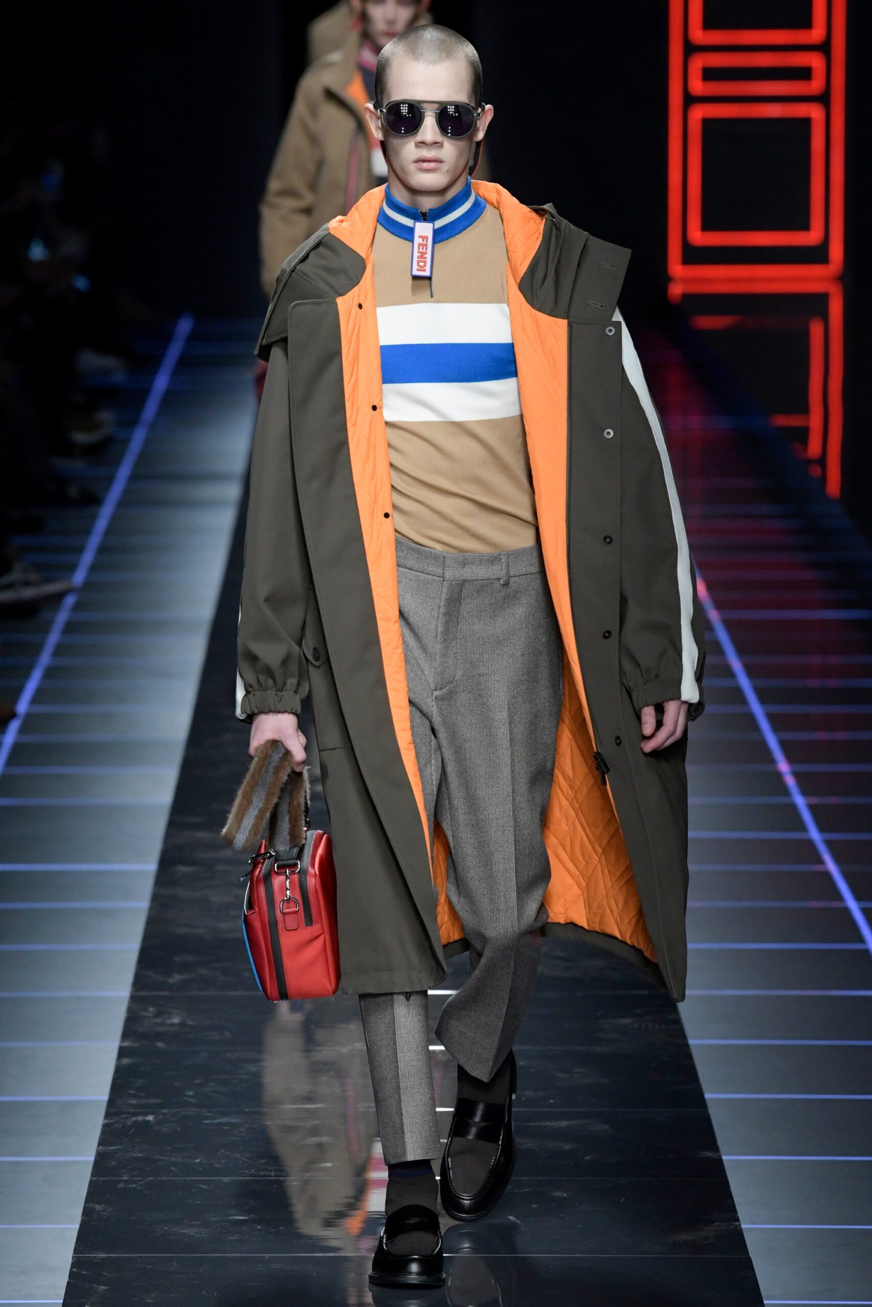 Fendi F/W 17 Menswear Look 17