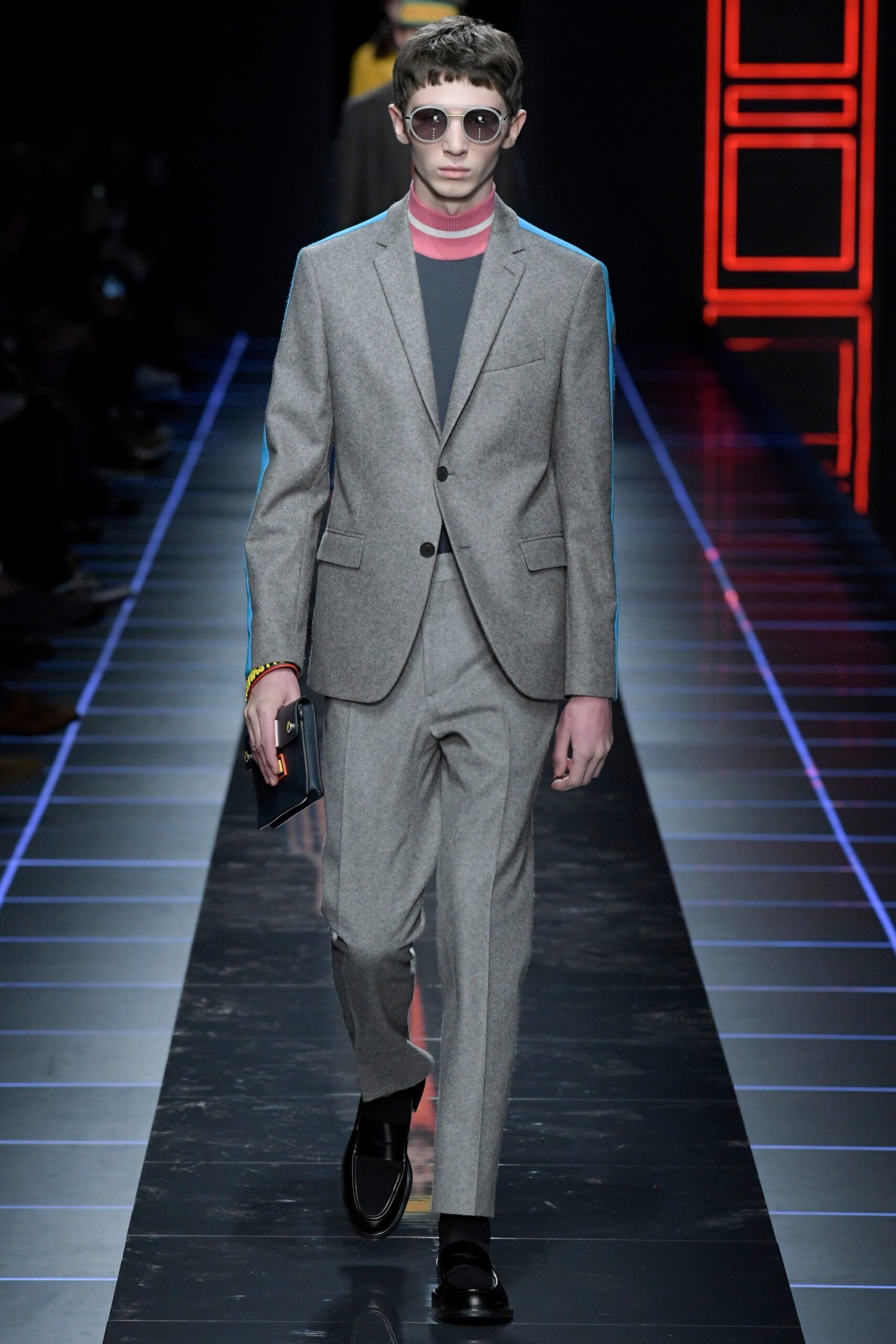 Fendi F/W 17 Menswear Look 22