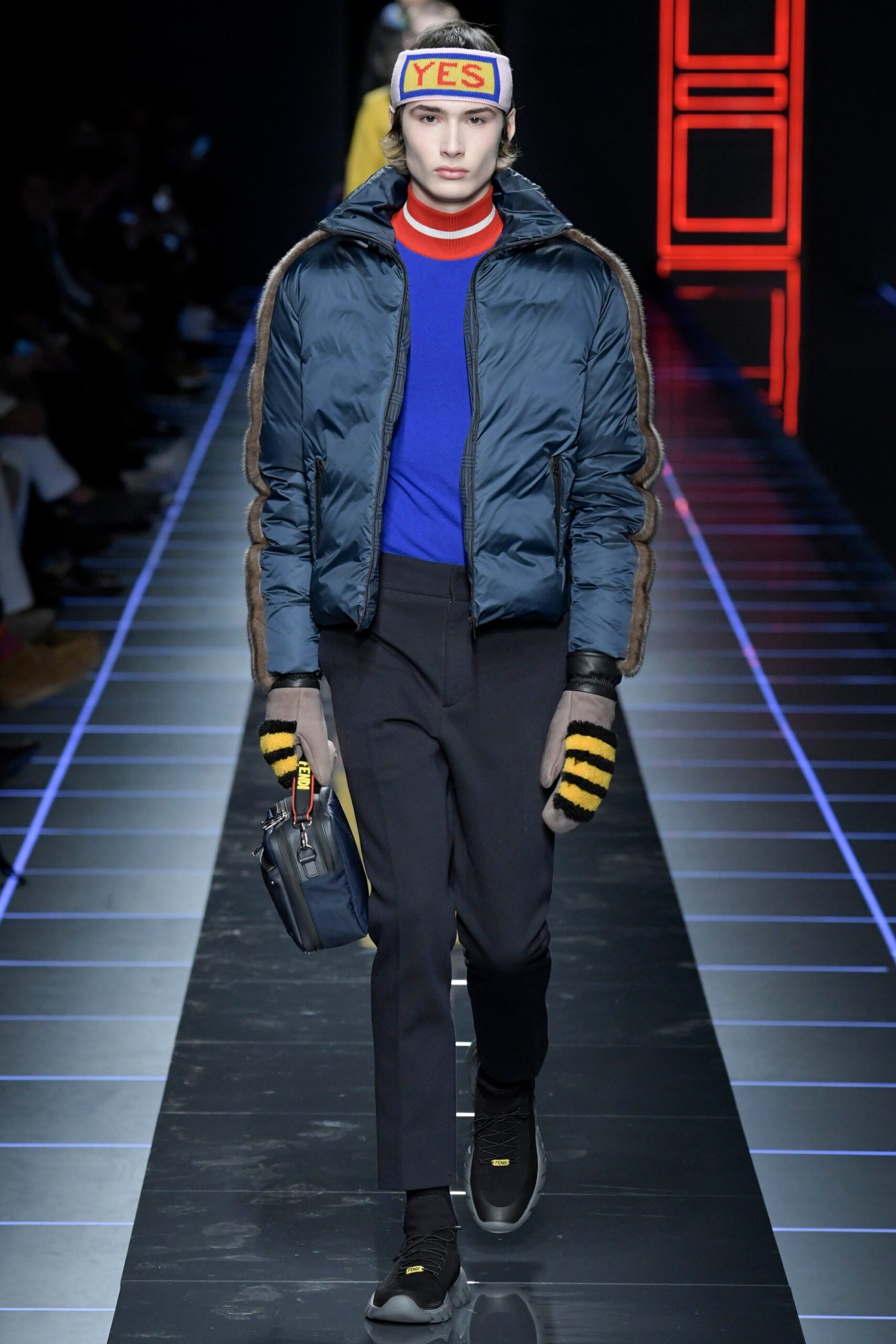 Fendi F/W 17 Menswear Look 45