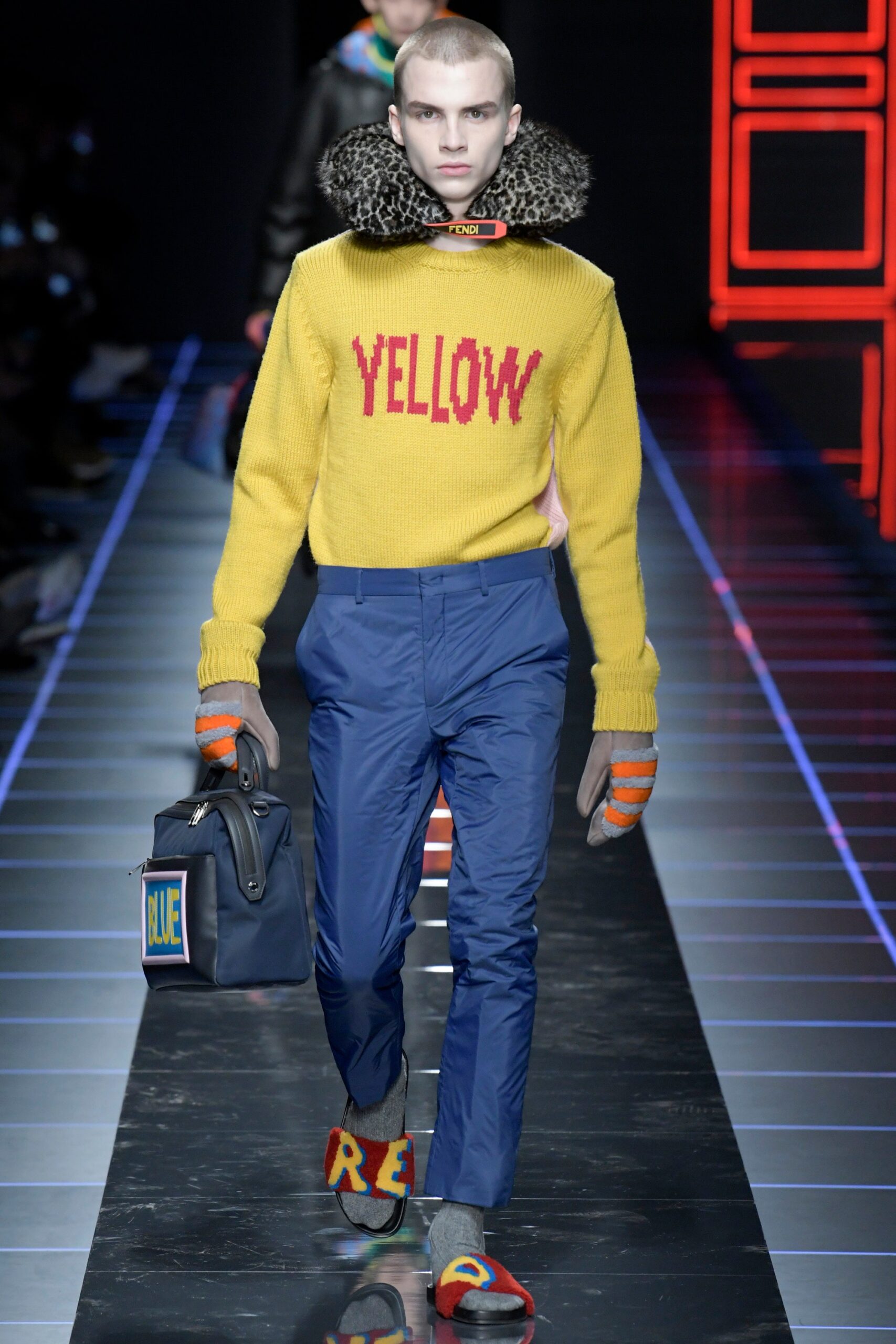Fendi F/W 17 Menswear Look 46