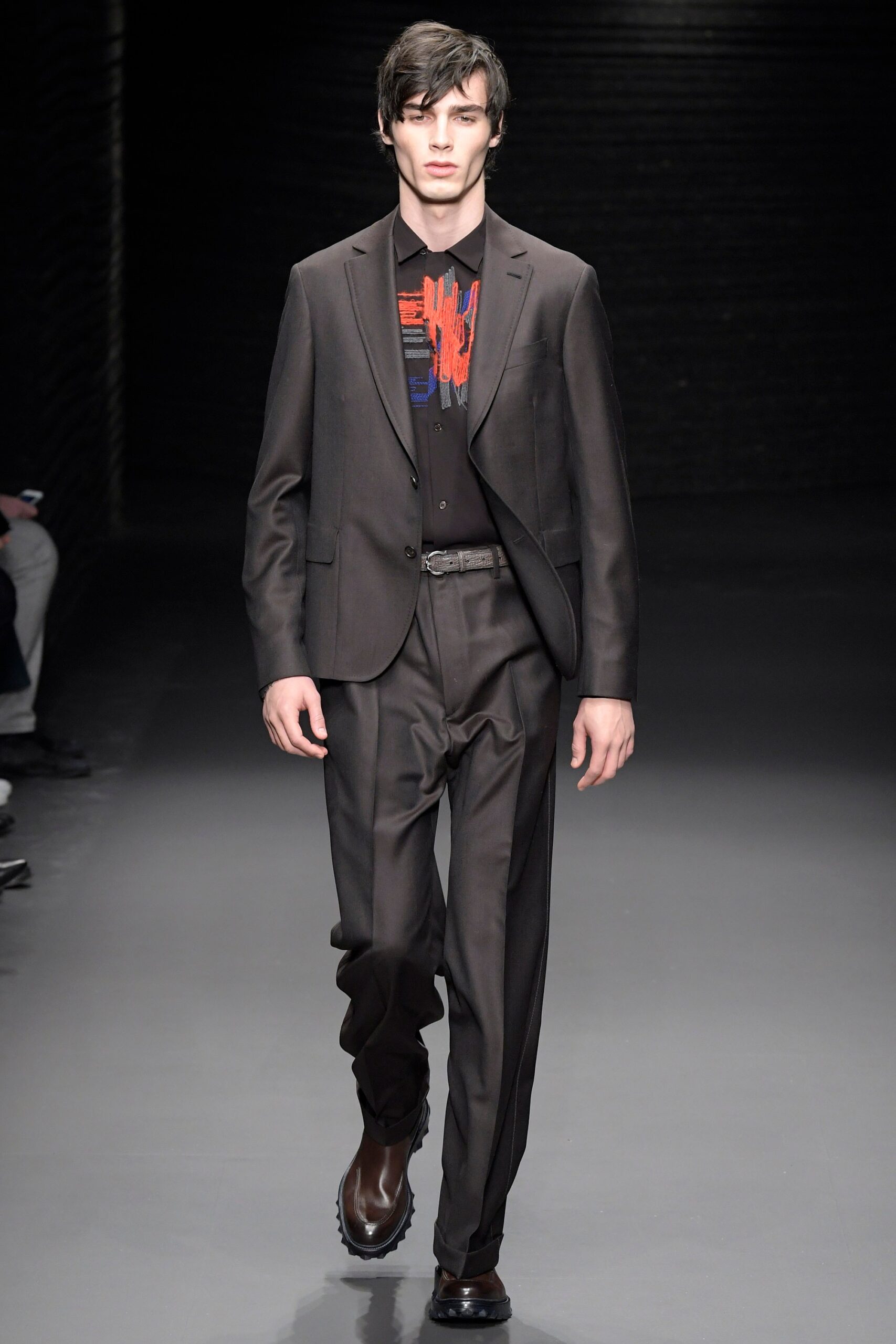 Ferragamo F/W 17 Menswear Look 1