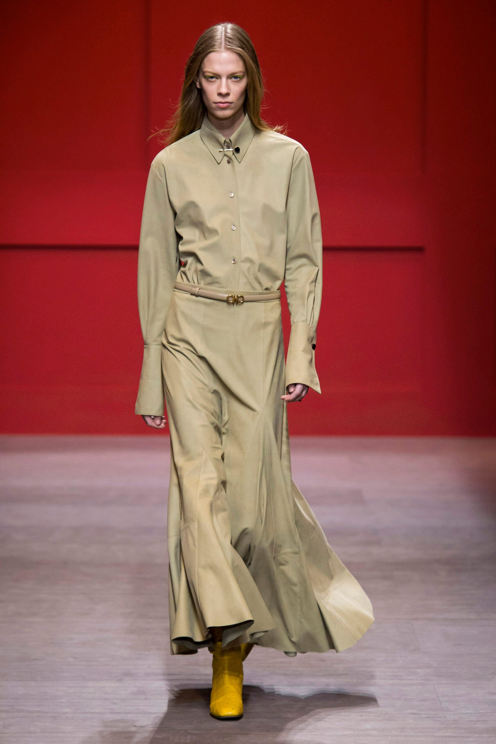 Ferragamo F/W 18 Menswear Look 1