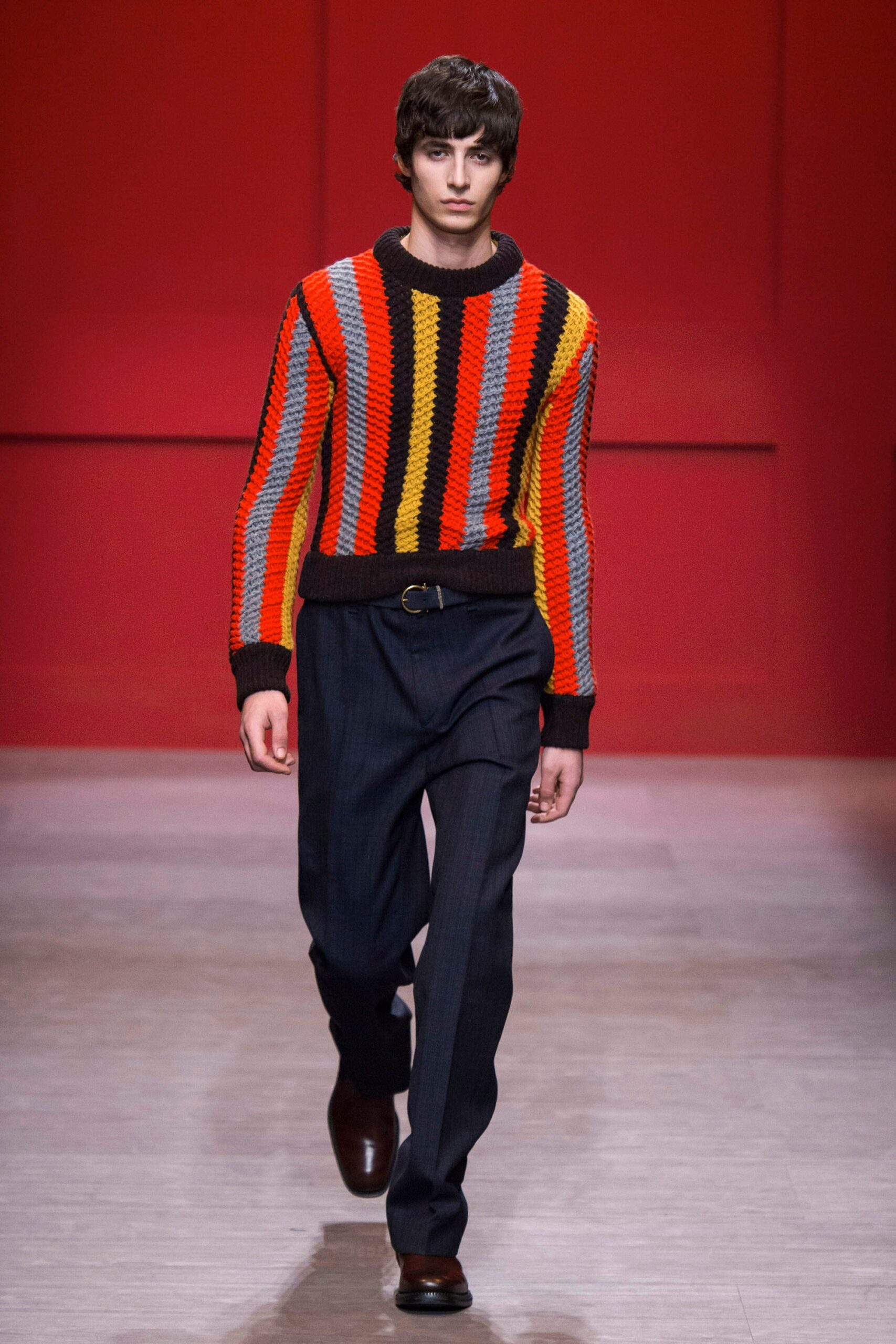 Ferragamo F/W 18 Menswear Look 38
