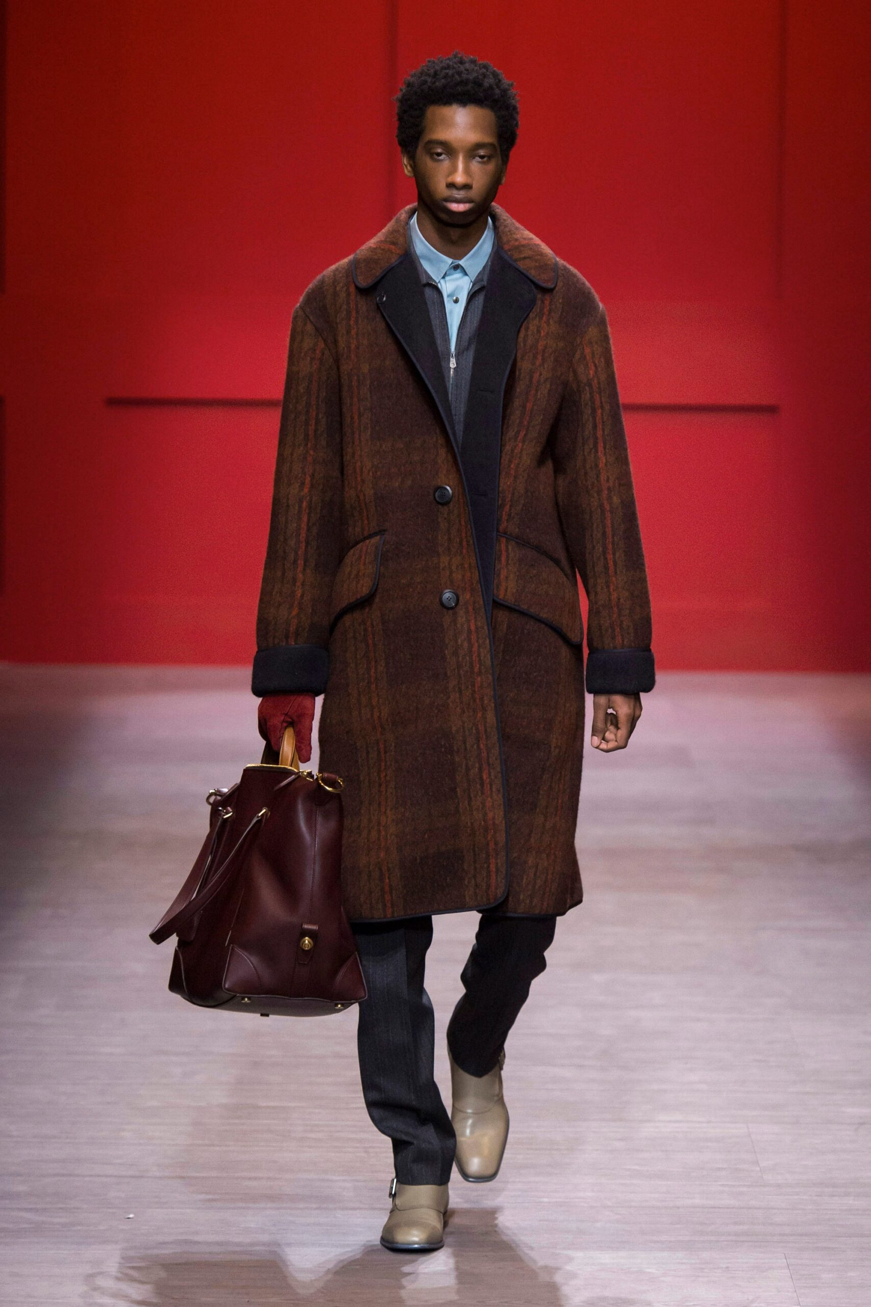 Ferragamo F/W 18 Menswear Look 45