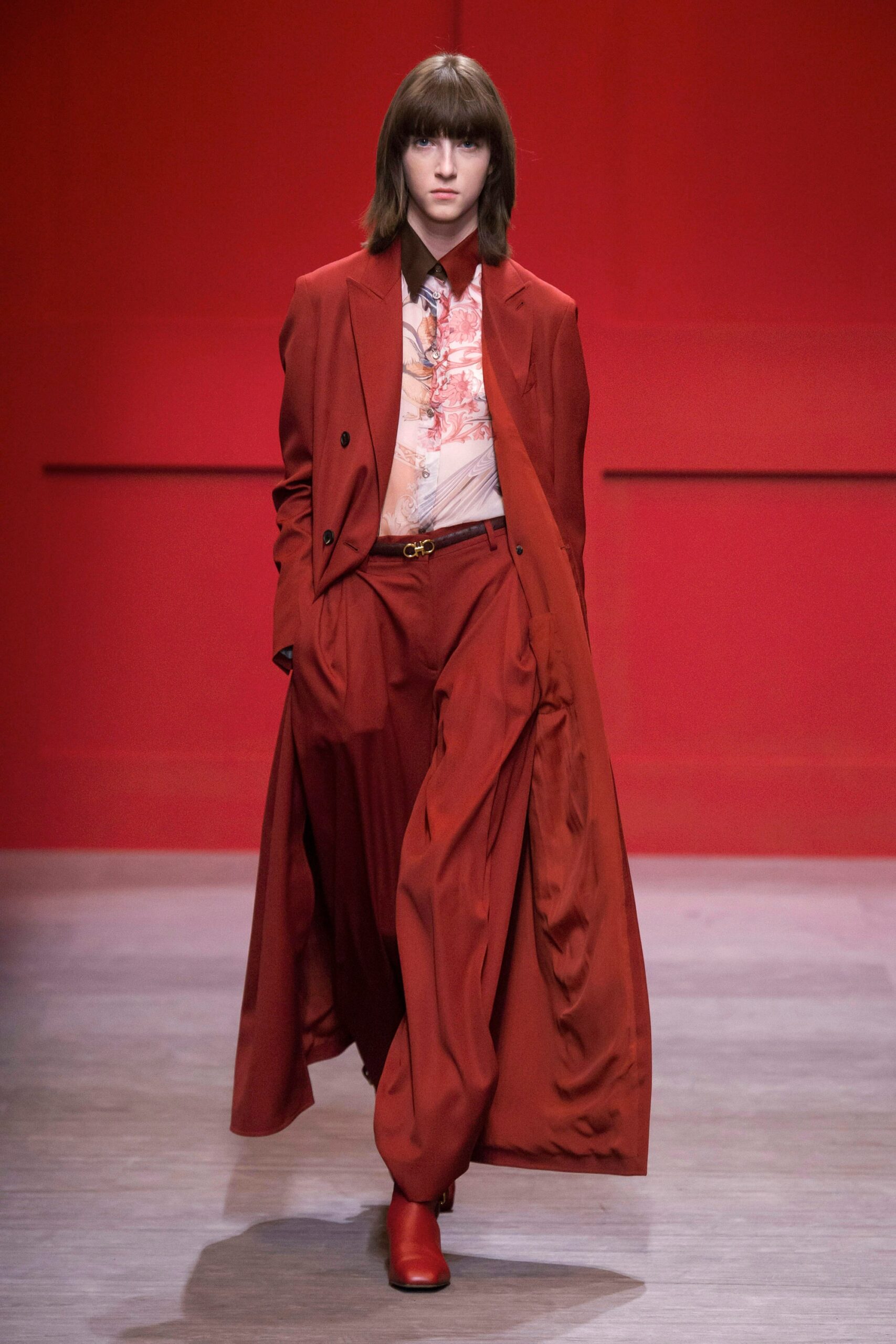 Ferragamo F/W 18 Menswear Look 62