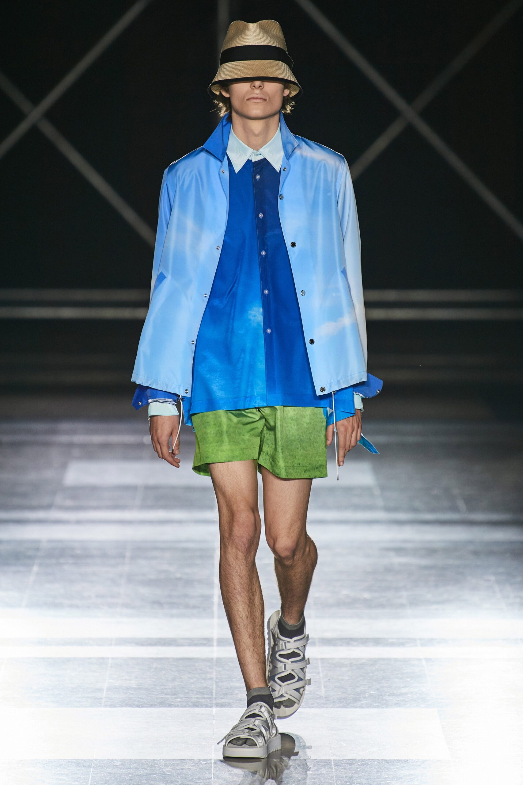 Fumito Ganryu S/S 20 Menswear Look 1