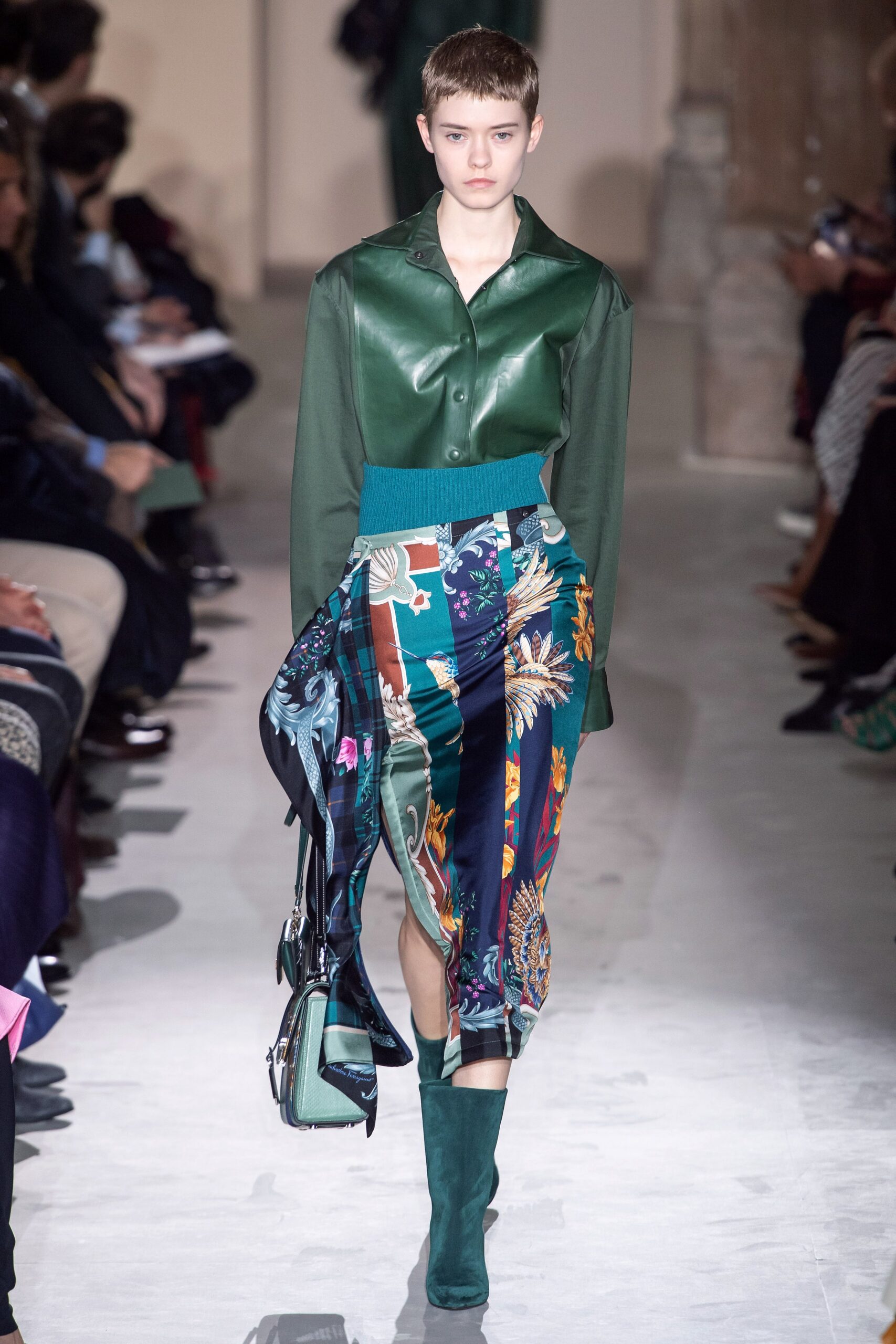 Ferragamo F/W 19 Menswear Look 1