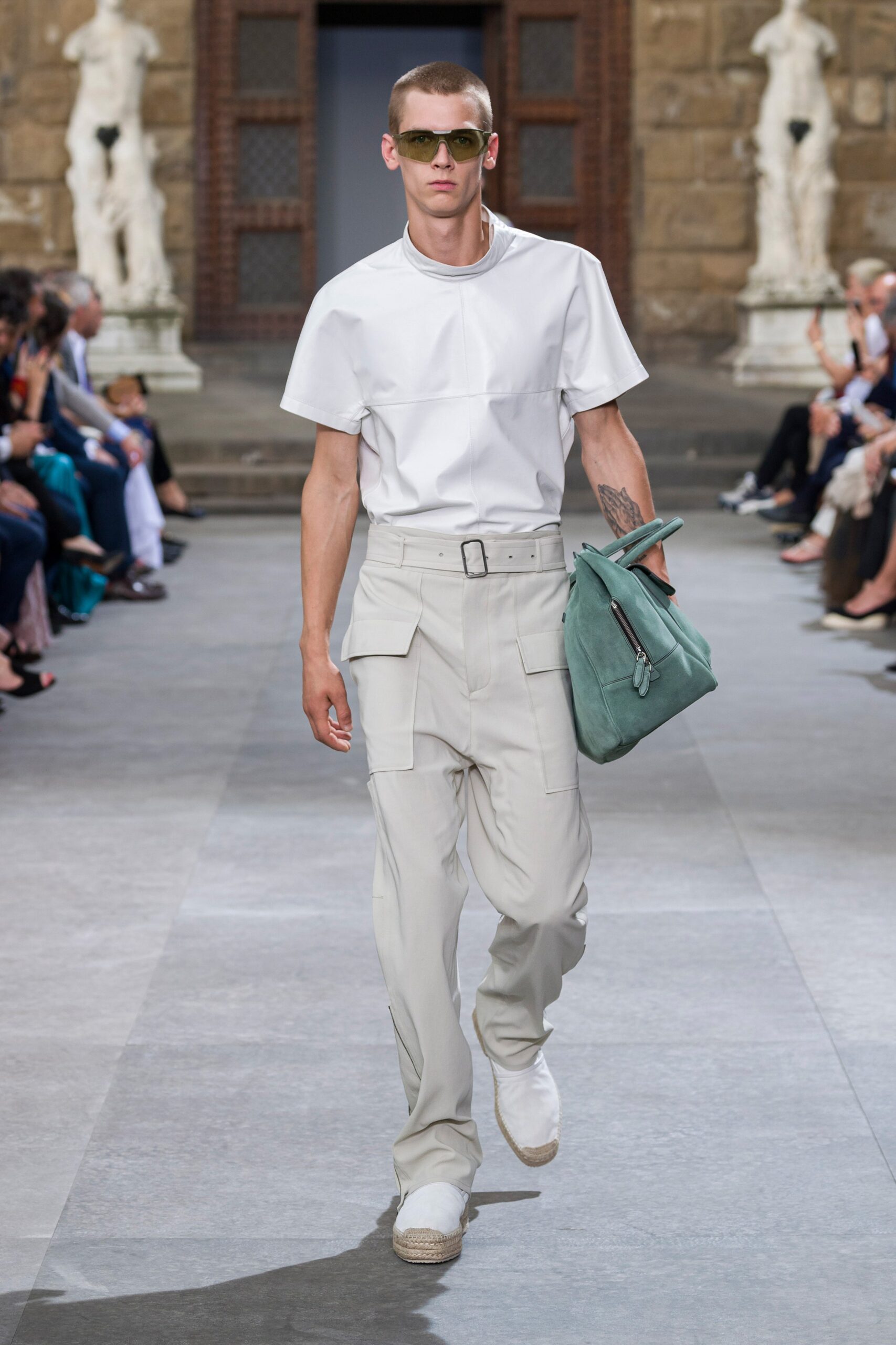 Ferragamo S/S 20 Menswear Look 1