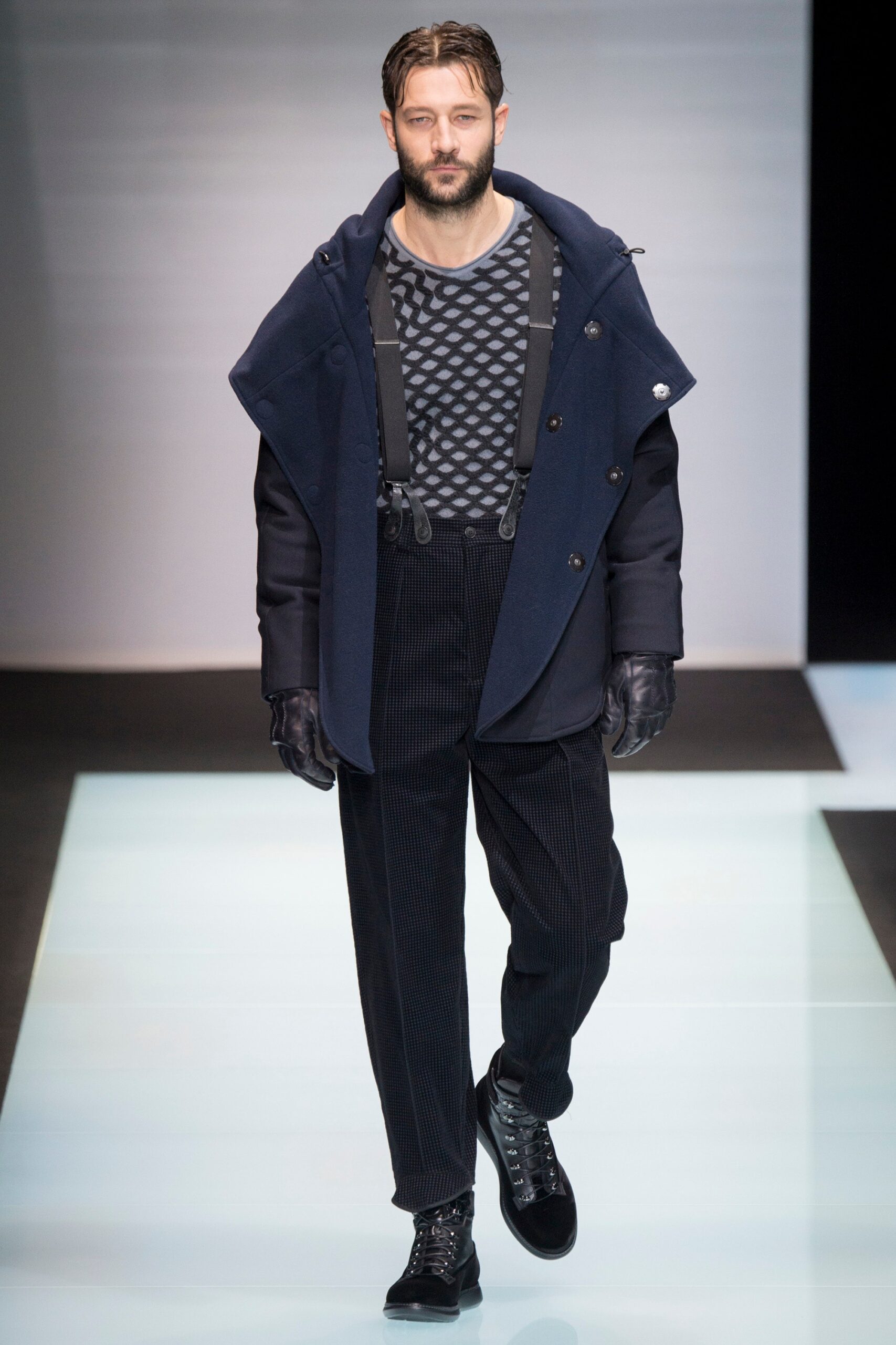 Giorgio Armani F/W 16 Menswear Look 2