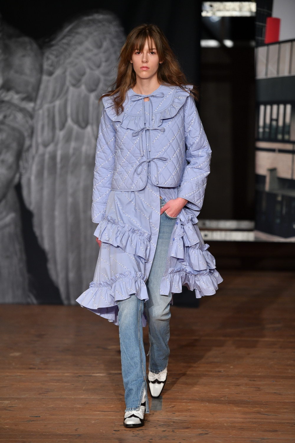 Ganni Copenhagen F/W 18 Look 17