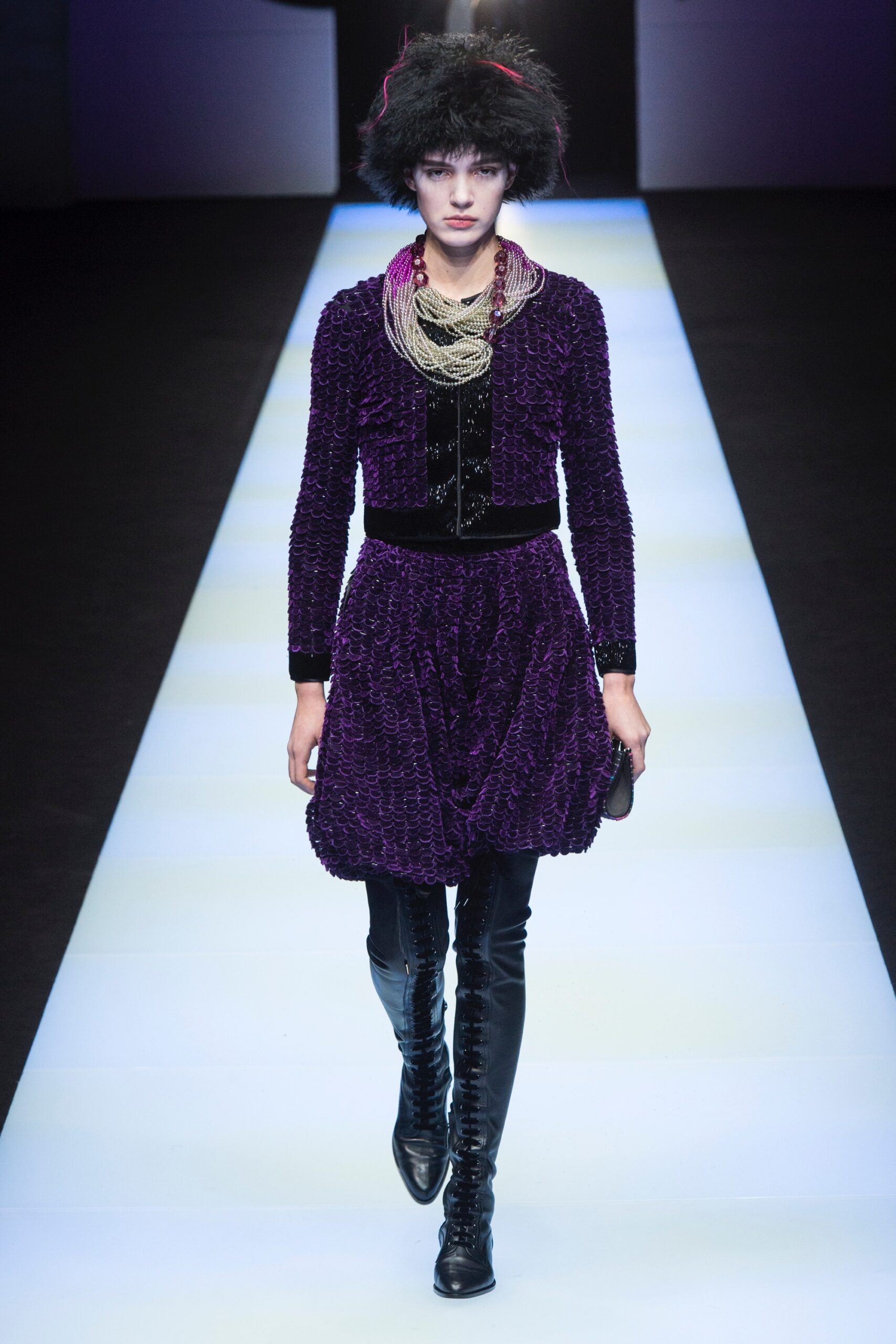 Giorgio Armani F/W 18 Look 3