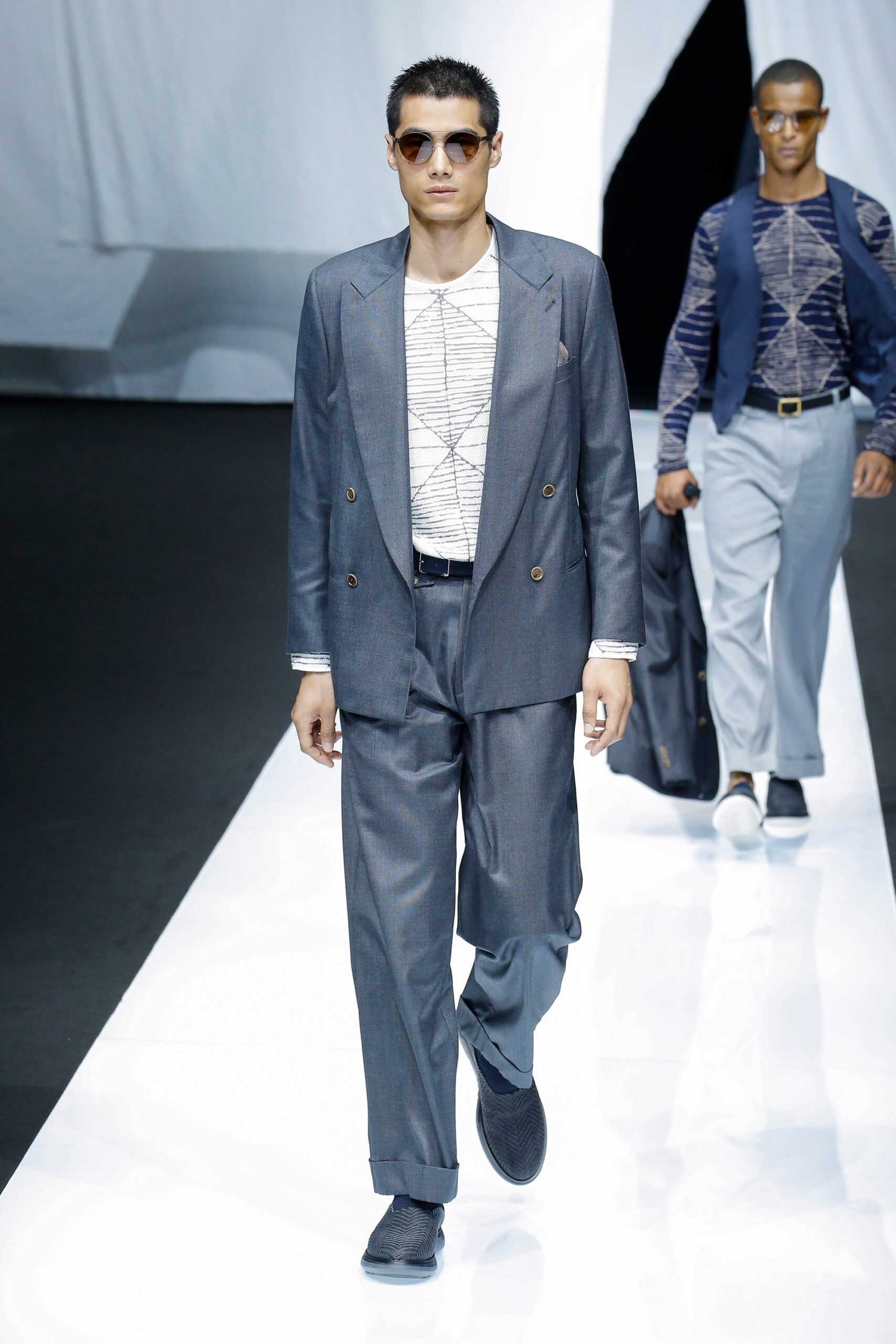 Giorgio Armani S/S 19 Menswear Look 33