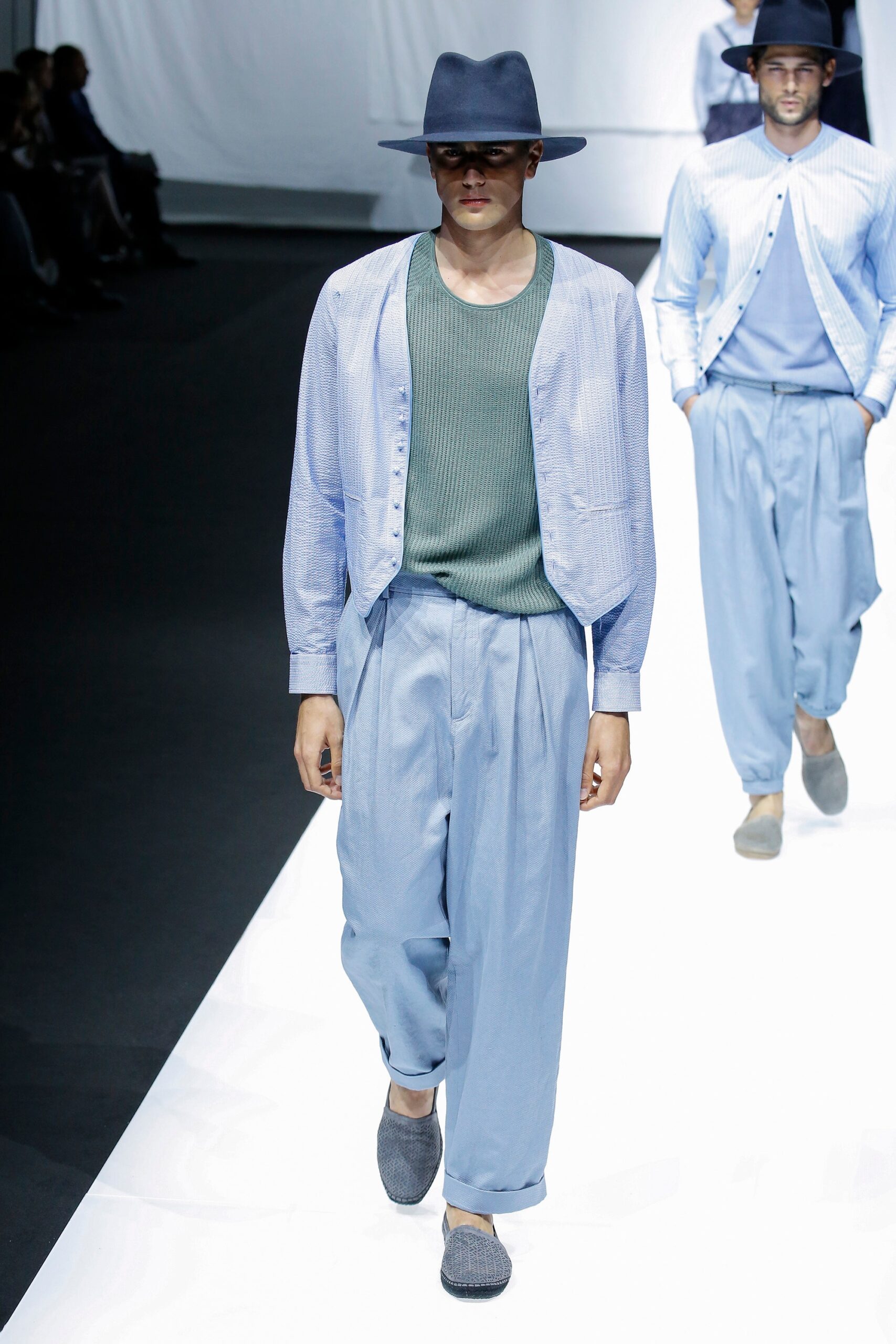 Giorgio Armani S/S 19 Menswear Look 45