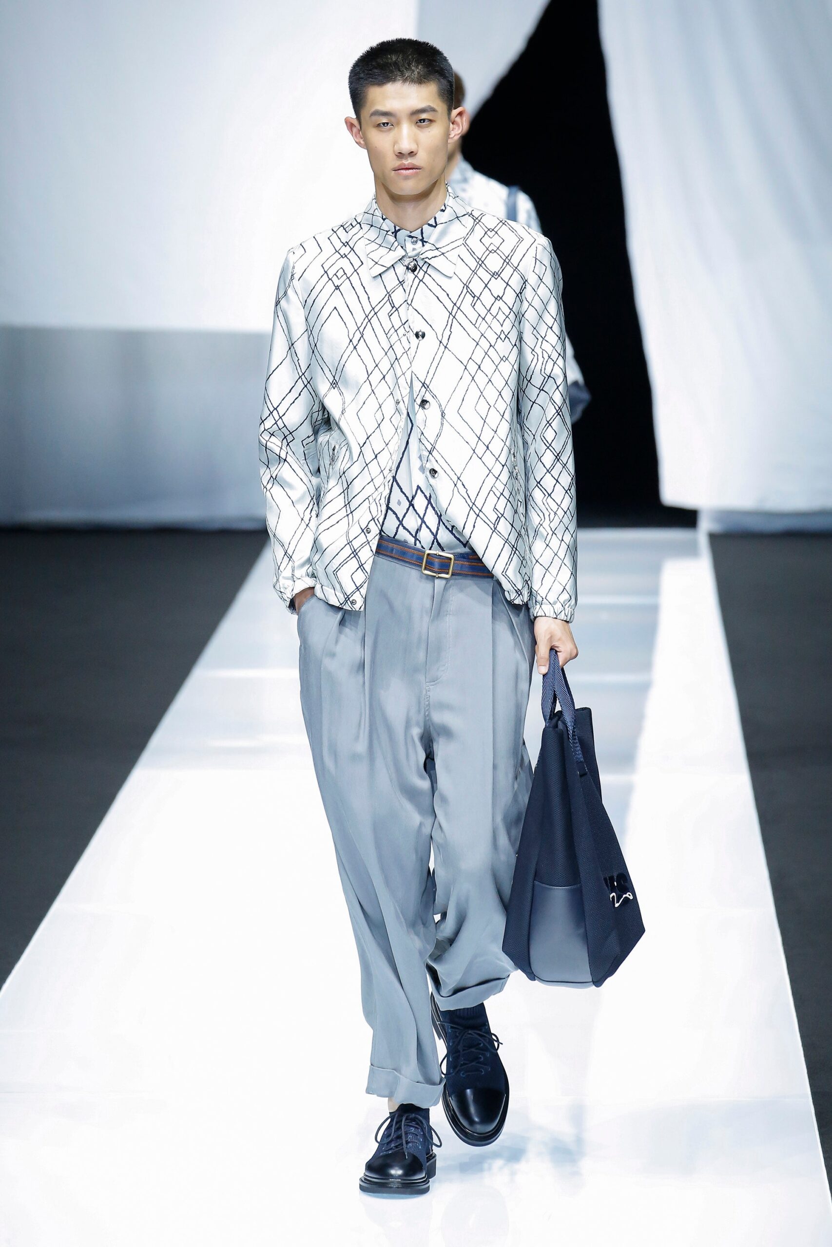 Giorgio Armani S/S 19 Menswear Look 52