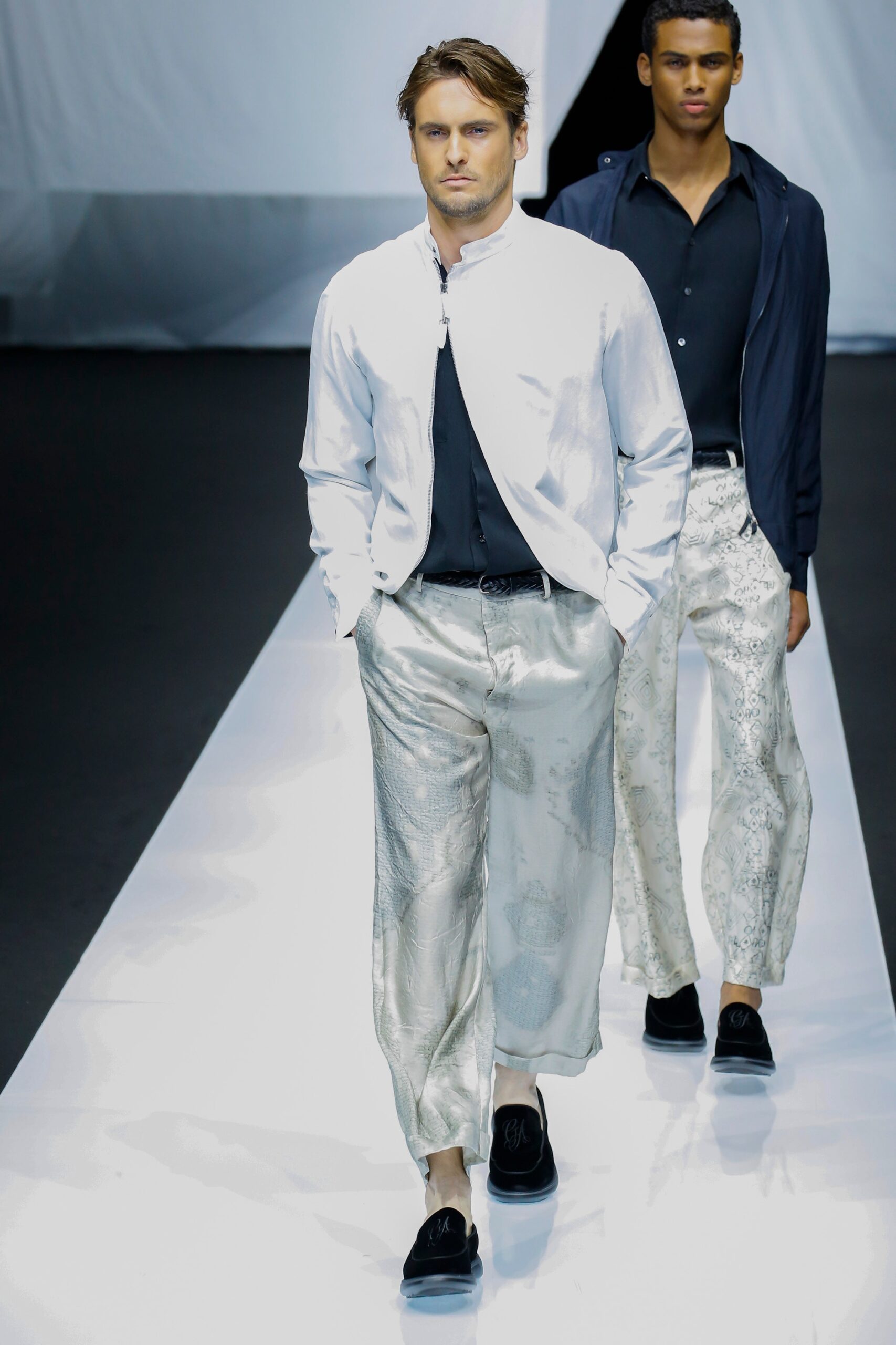 Giorgio Armani S/S 19 Menswear Look 63