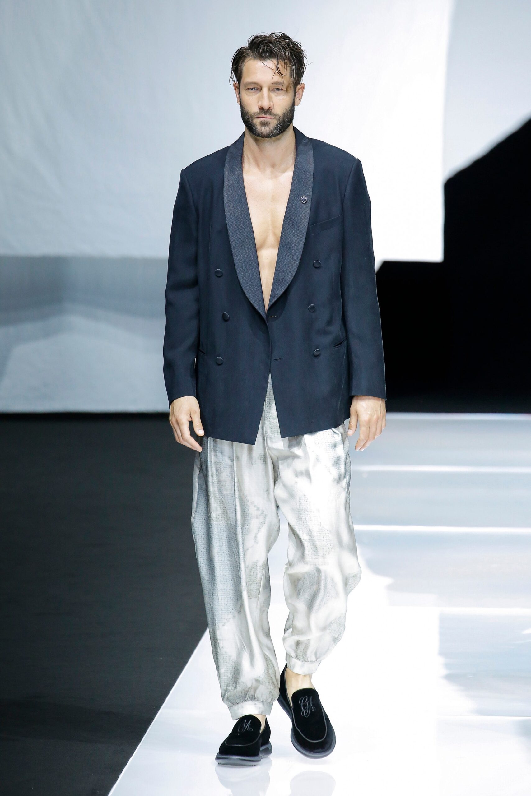 Giorgio Armani S/S 19 Menswear Look 65