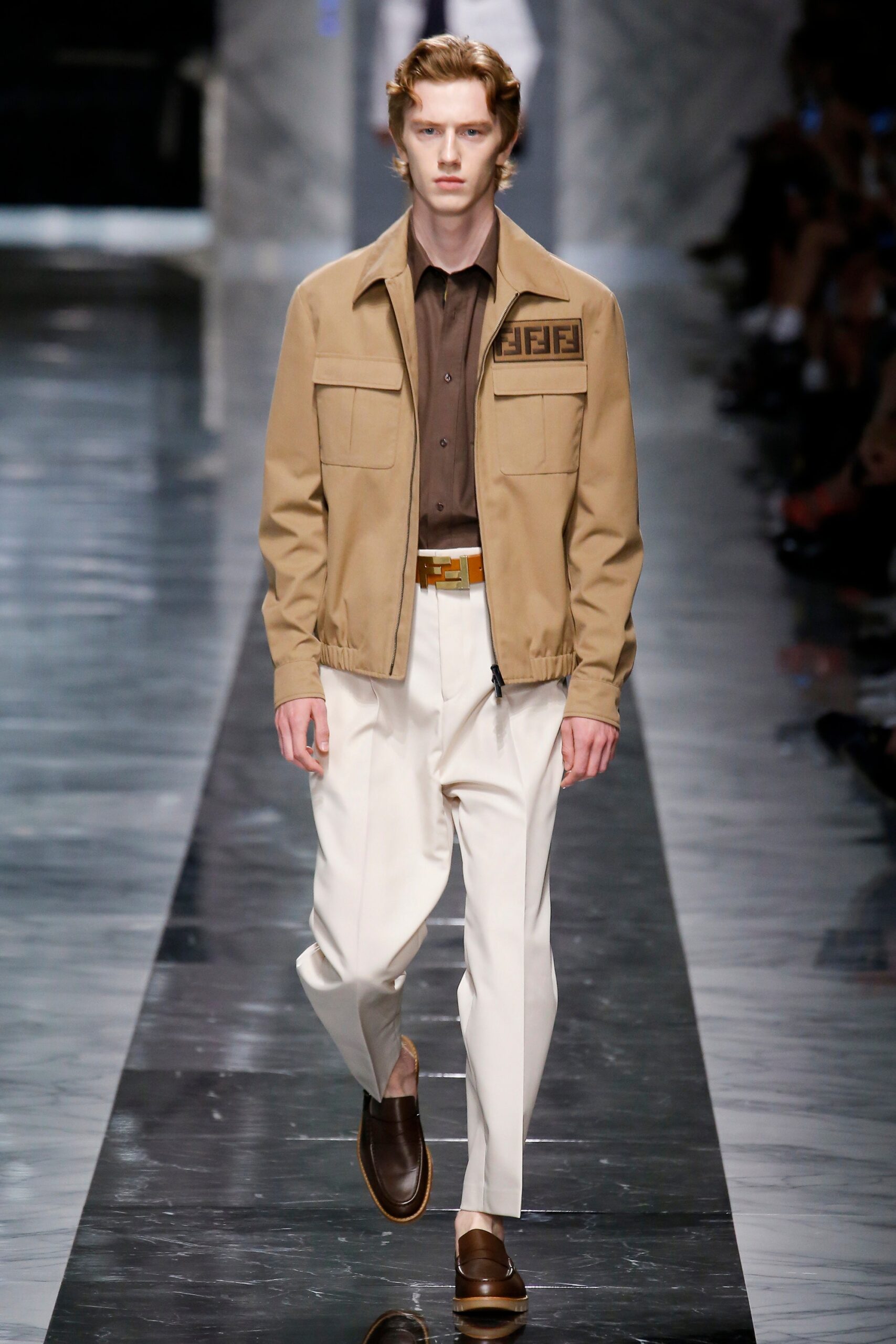 Fendi S/S 18 Menswear Look 1