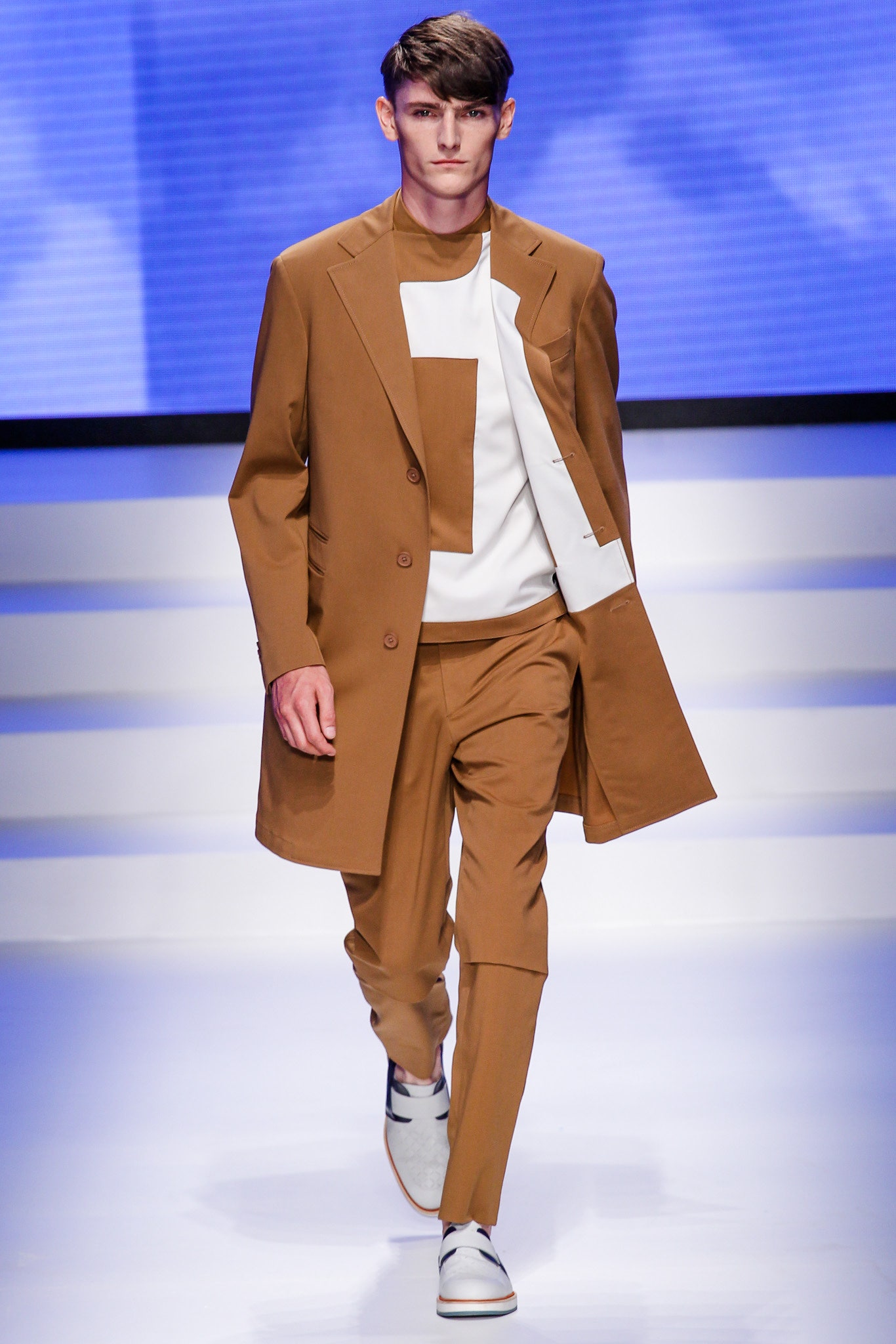 Ferragamo S/S 14 Menswear Look 1