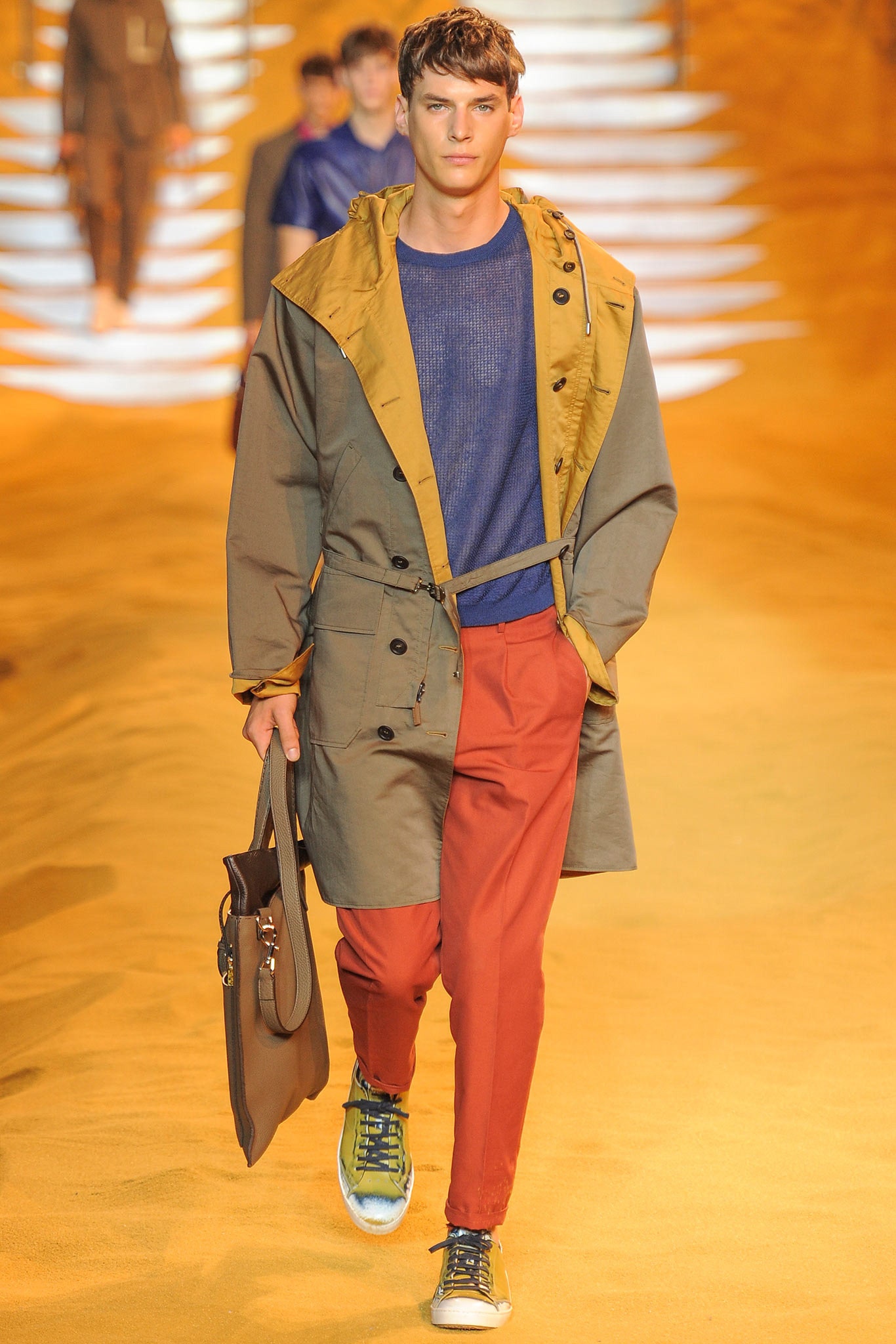 Fendi S/S 14 Menswear Look 1