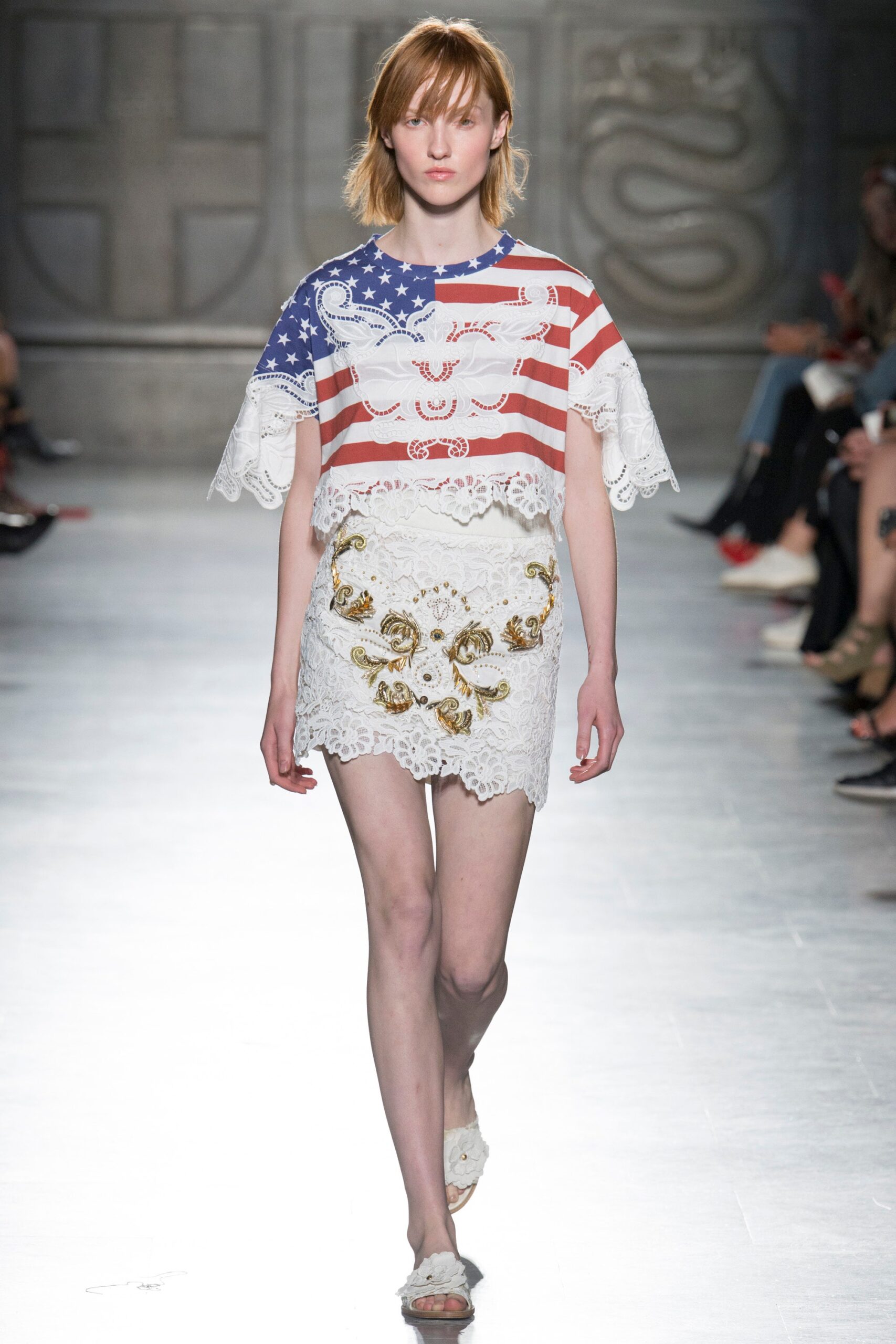 Fausto Puglisi S/S 18 Look 7