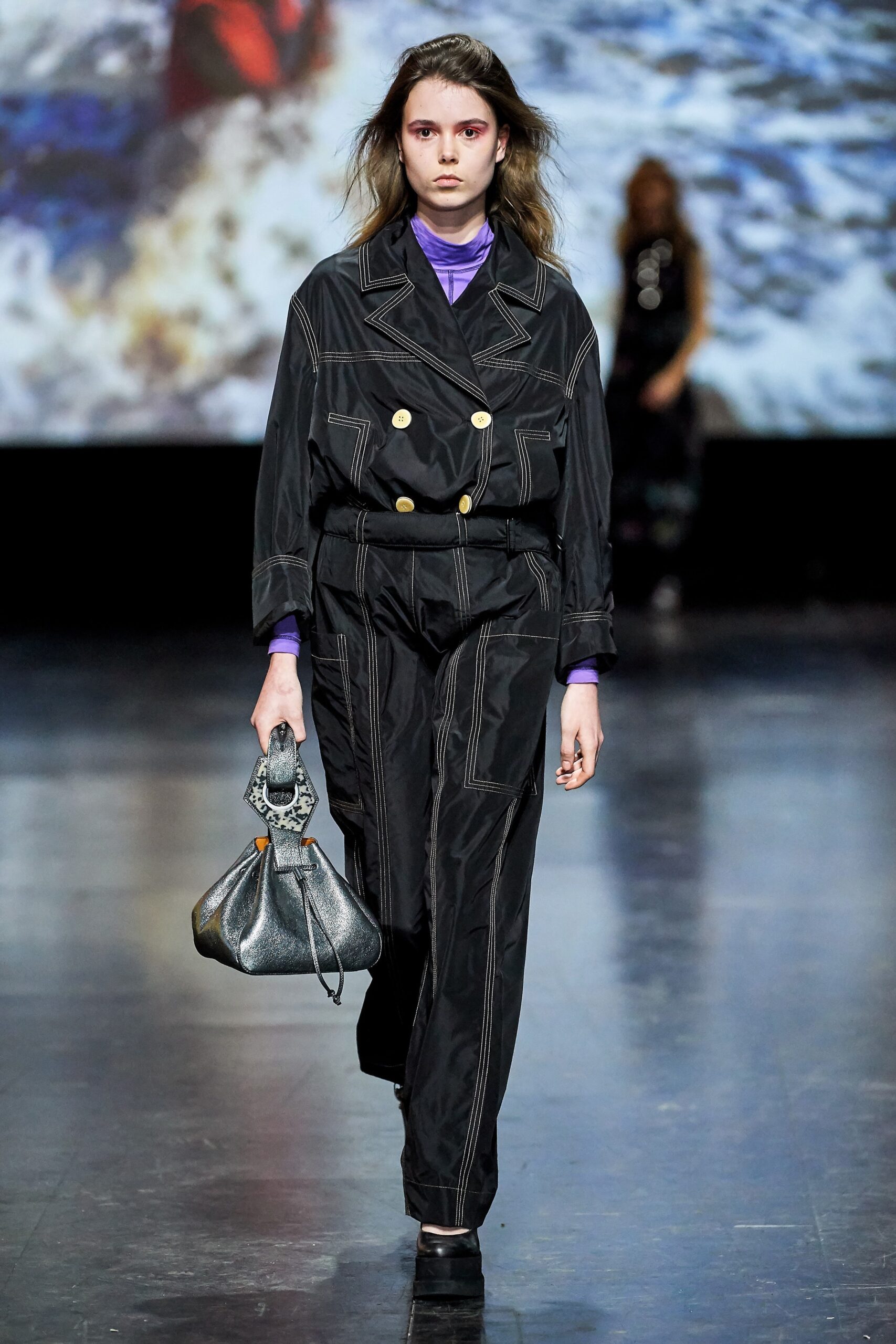 Ganni Copenhagen F/W 19 Look 18