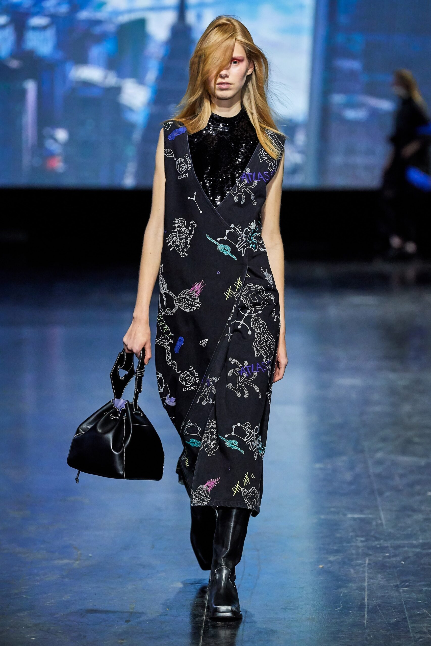 Ganni Copenhagen F/W 19 Look 19