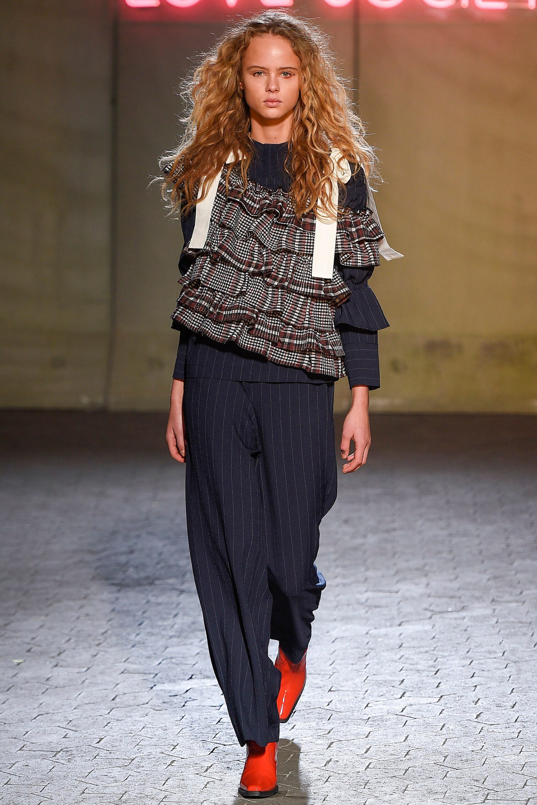 Ganni Copenhagen F/W 17 Look 17