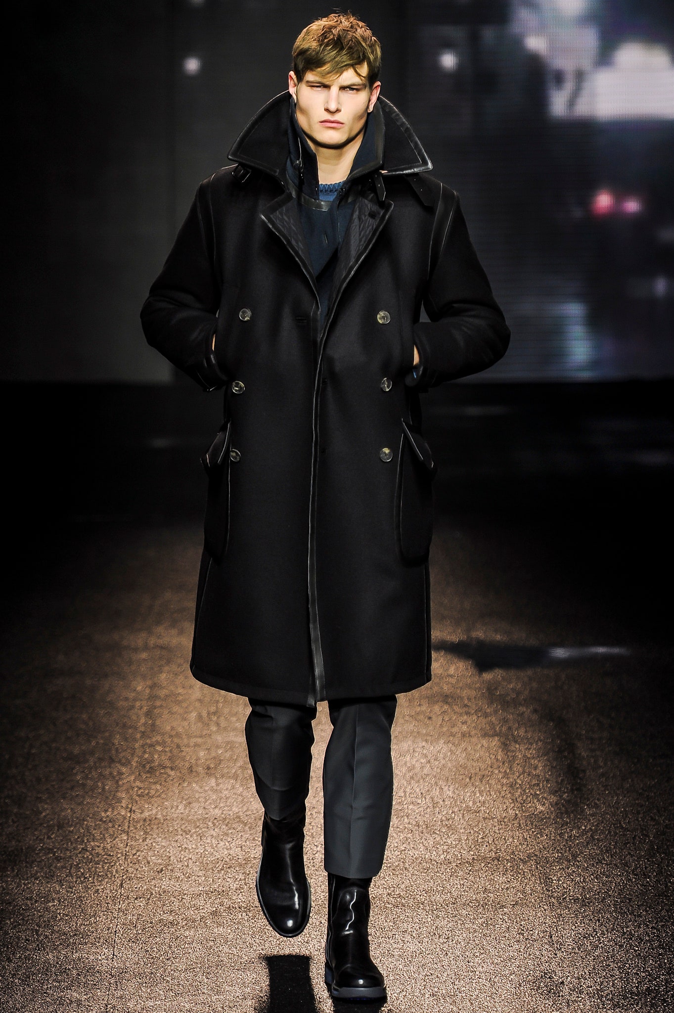 Ferragamo F/W 13 Menswear Look 1